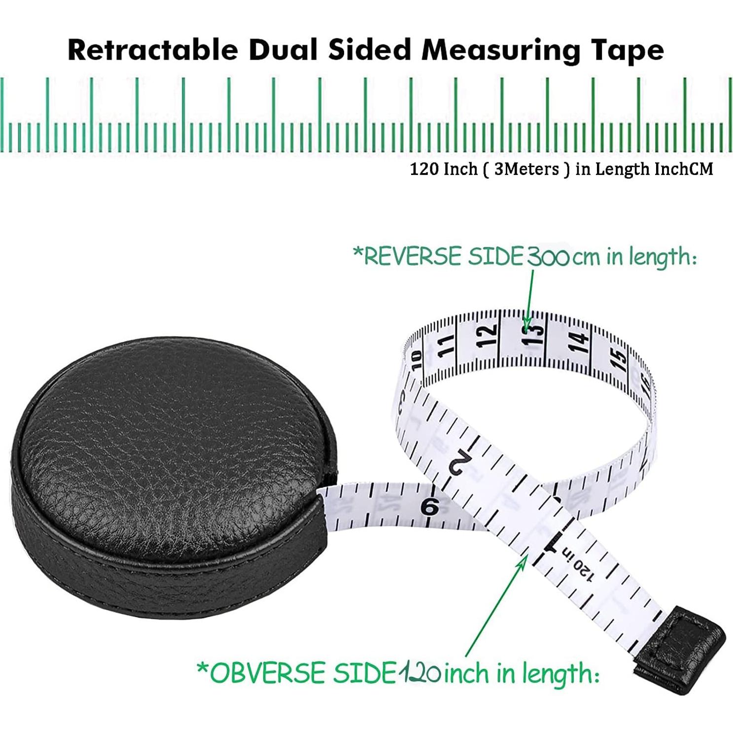 Cinta Métrica 3m Z Retráctil Doble Cara para Coser