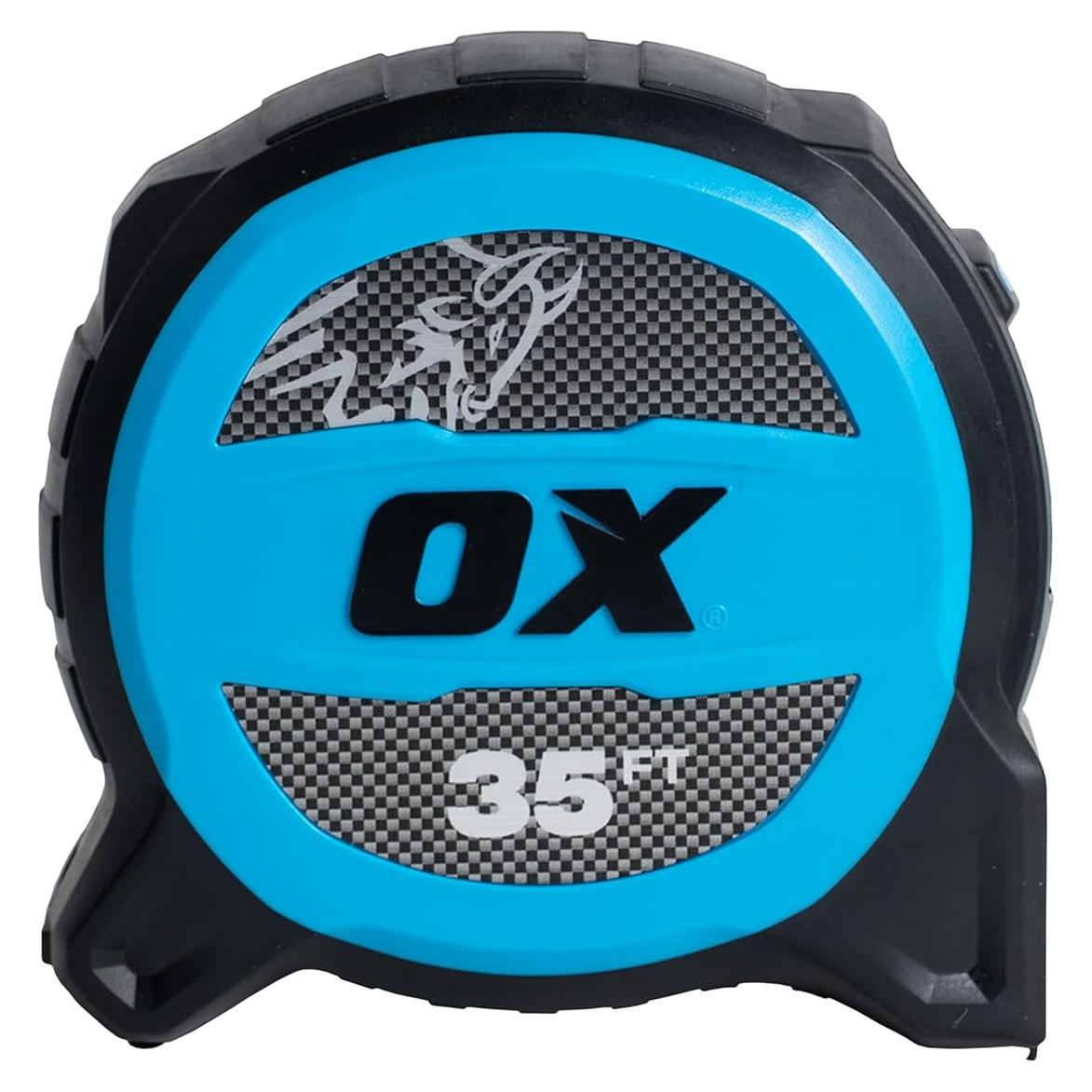 Cinta Métrica OX Tools Tuff Blade 10.67 m Doble Gancho Magnético