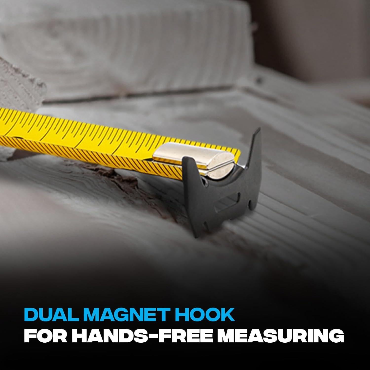 Cinta Métrica OX Tools Tuff Blade 10.67 m Doble Gancho Magnético