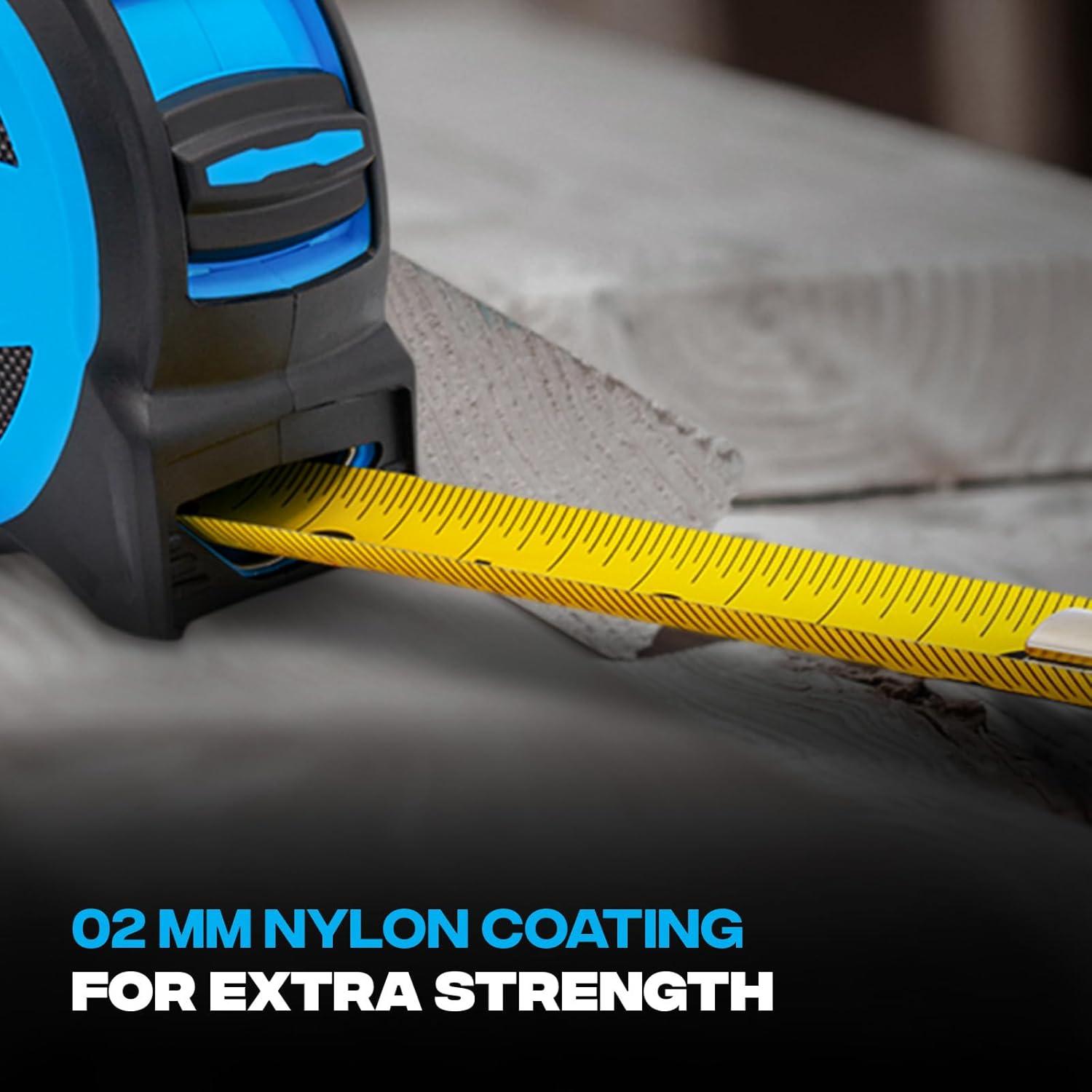 Cinta Métrica OX Tools Tuff Blade 10.67 m Doble Gancho Magnético