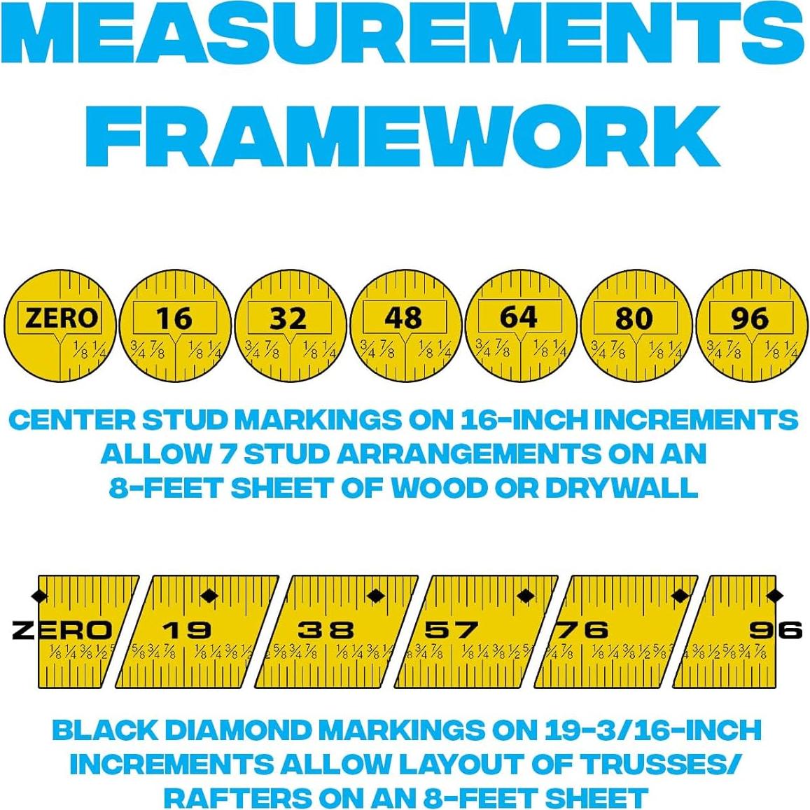 Cinta Métrica OX Tools Tuff Blade 10.67 m Doble Gancho Magnético