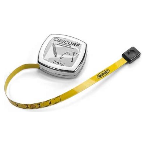 Cinta Métrica Cescorf 6mm x 2m para Mediciones Antropométricas