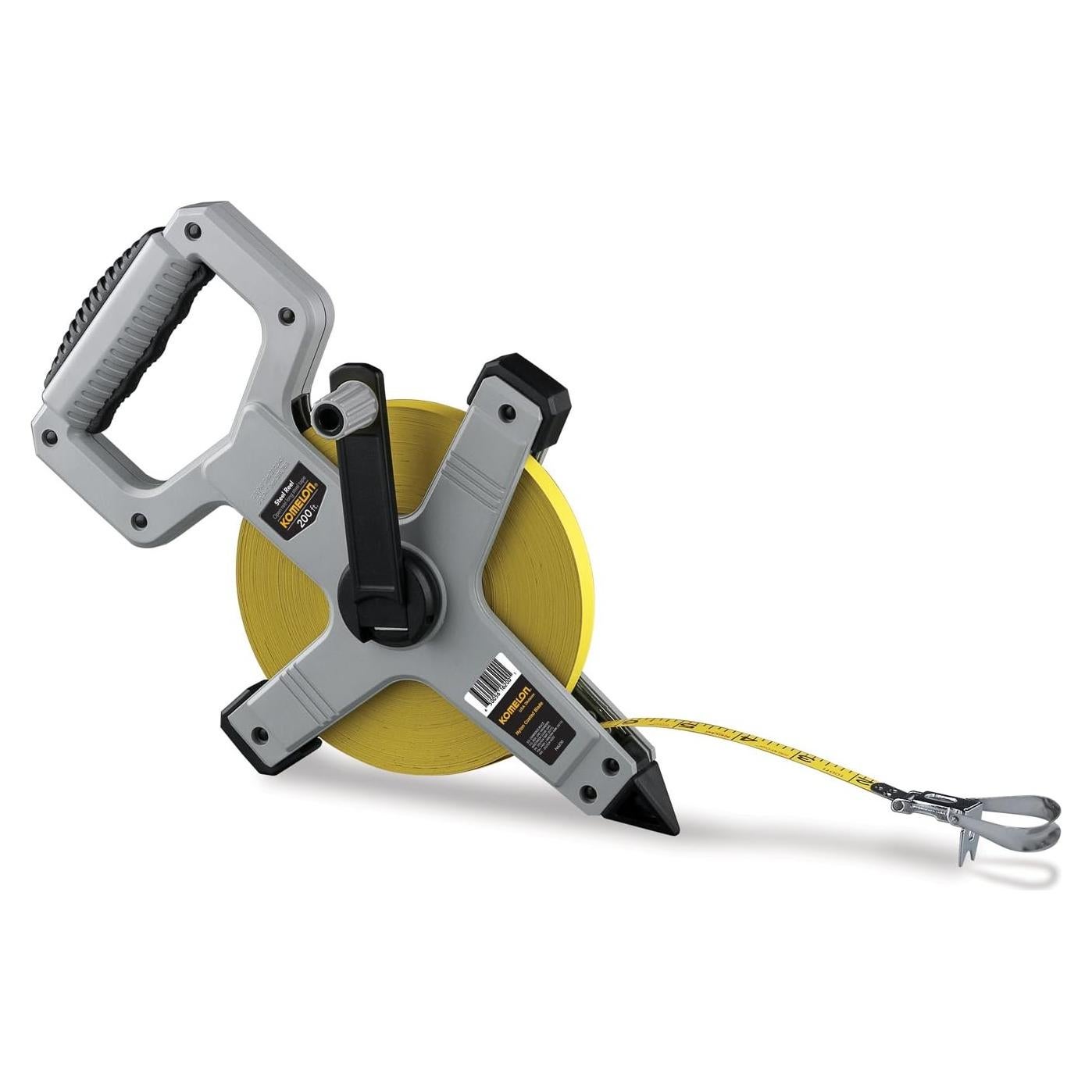 Cinta Métrica Komelon N6200 de Acero 61m con Manivela