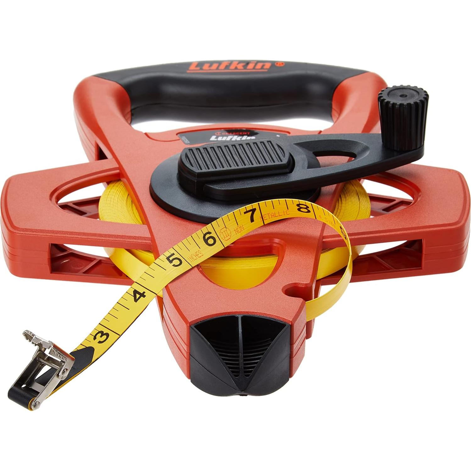 Cinta métrica Lufkin 15.2 m fibra de vidrio naranja FE050