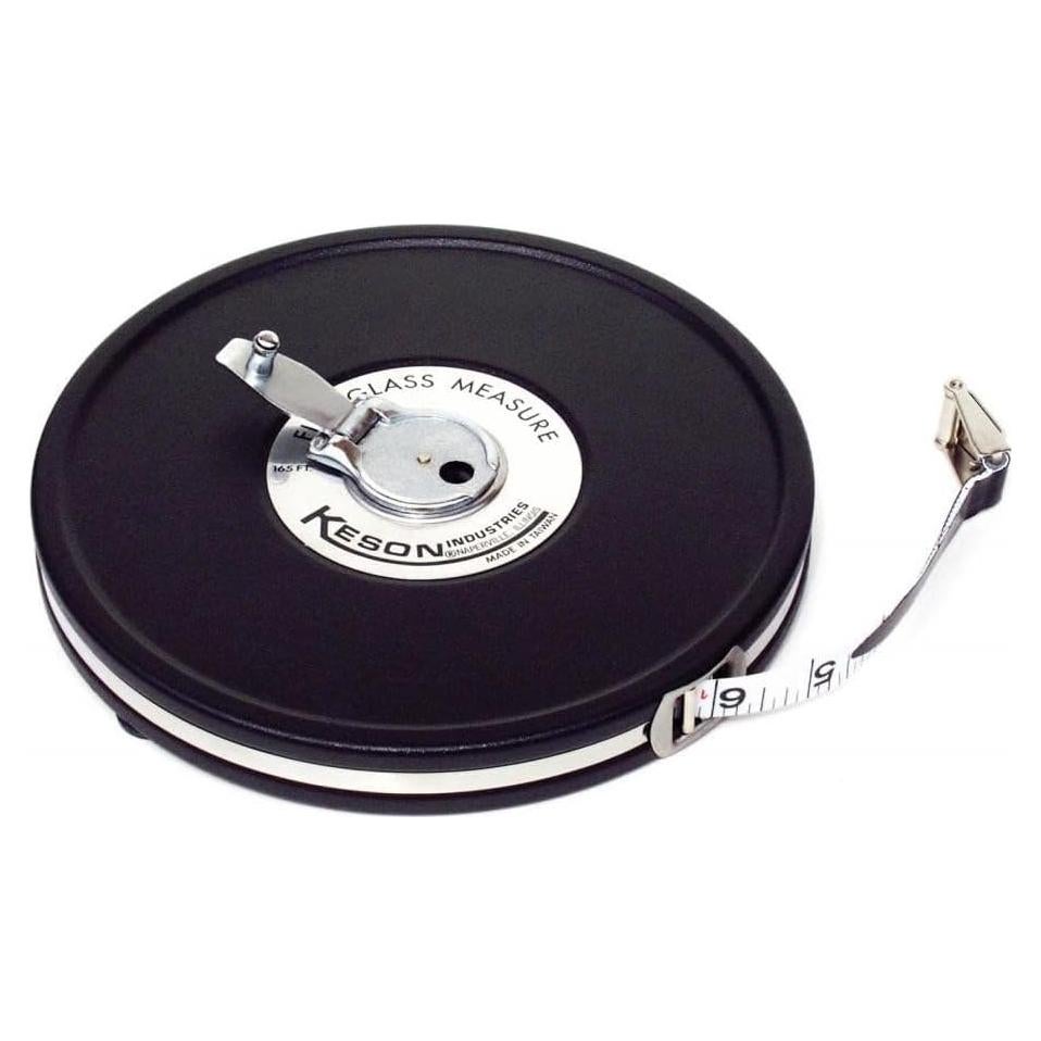 Cinta Métrica Keson MC18100 Fibra de Vidrio 30.5 m Negra