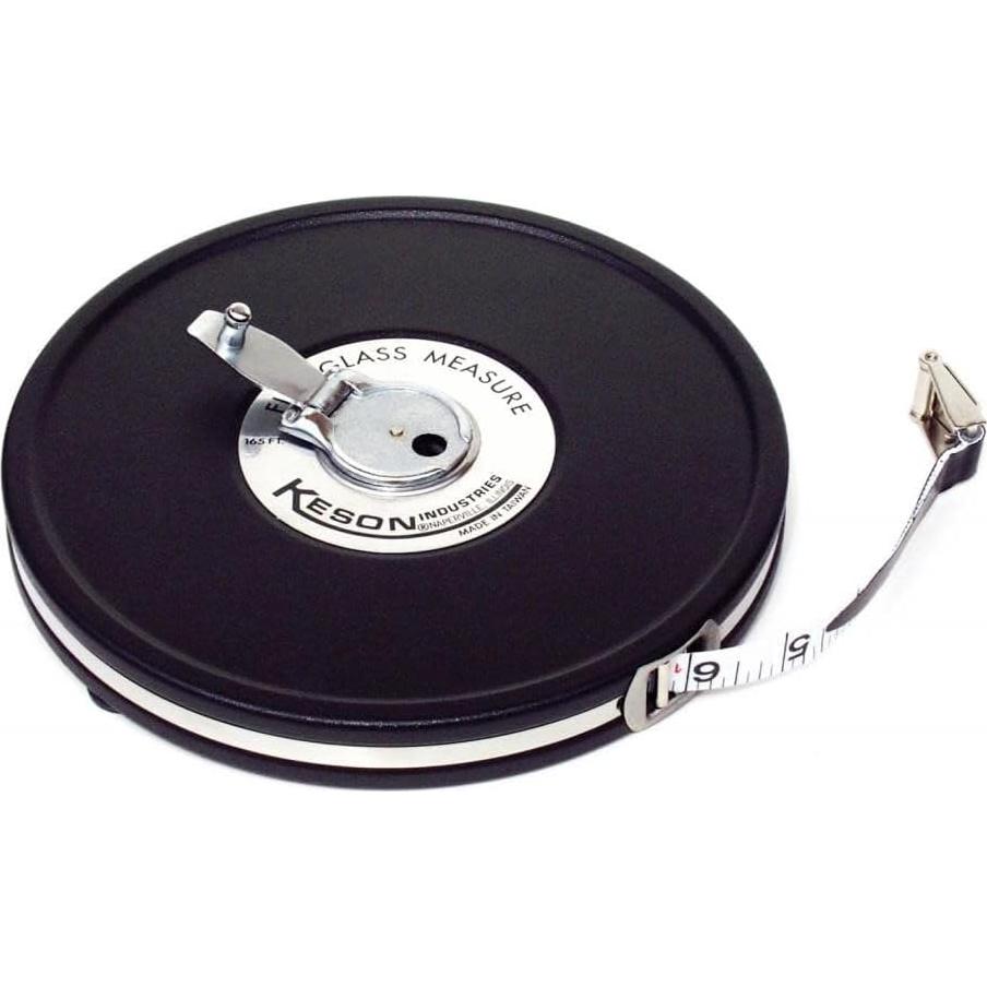 Cinta Métrica Keson MC18100 Fibra de Vidrio 30.5 m Negra
