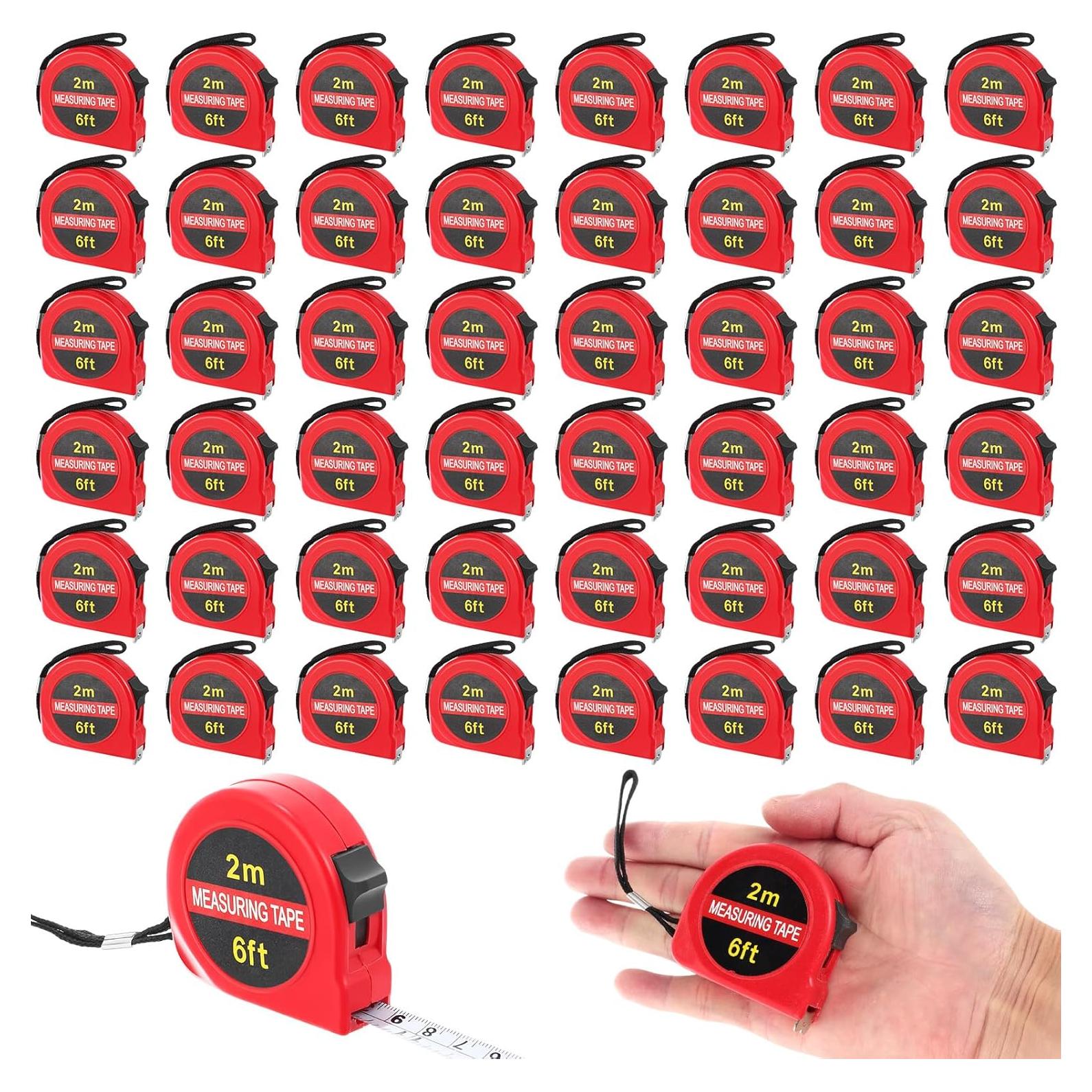 Cinta Métrica Retráctil 50 Pcs 2m Copkim Roja