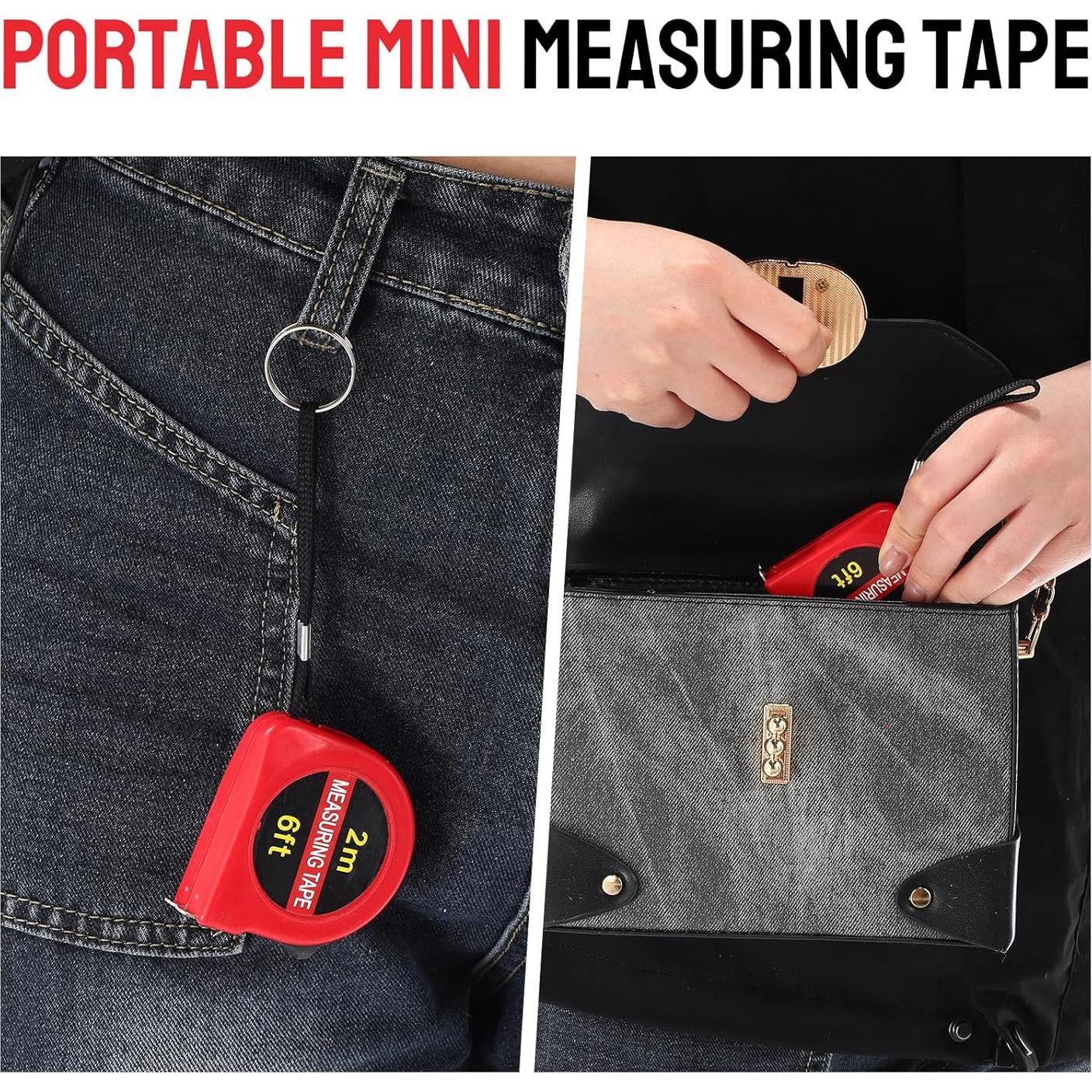 Cinta Métrica Retráctil 50 Pcs 2m Copkim Roja