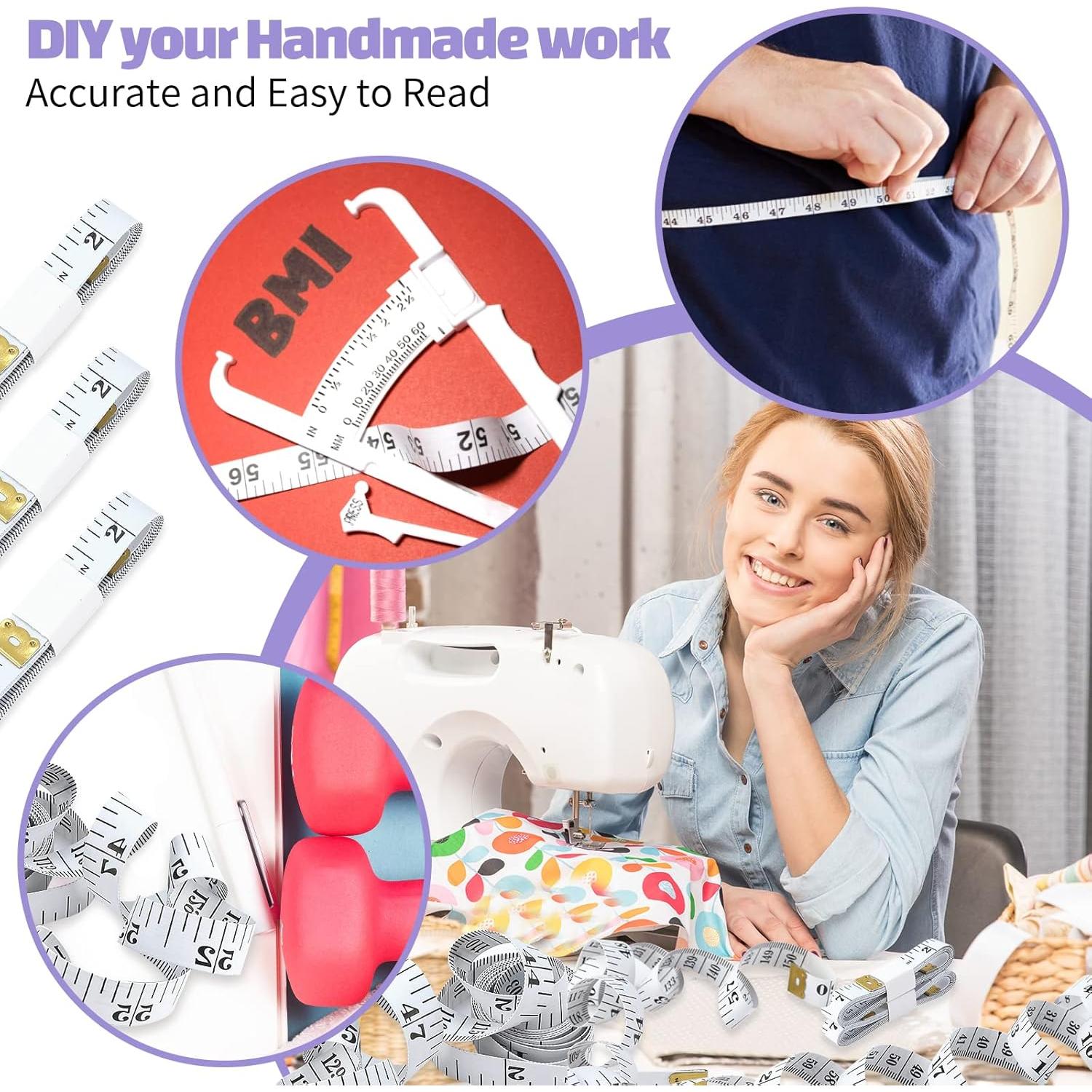 Cinta Métrica Suave GliSun 150cm Paquete de 24 Unidades