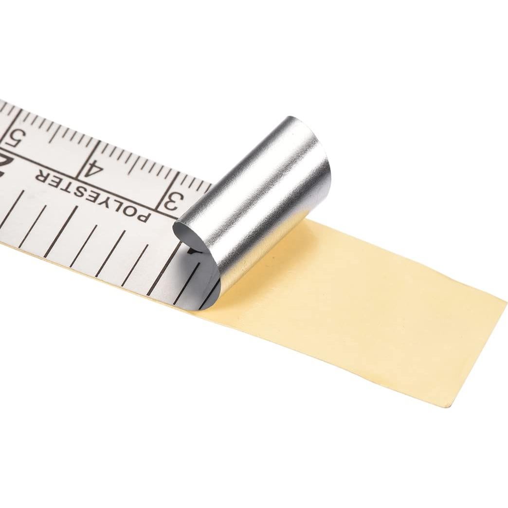 Cinta Métrica Adhesiva uxcell 150 cm Doble Escala para Carpintería