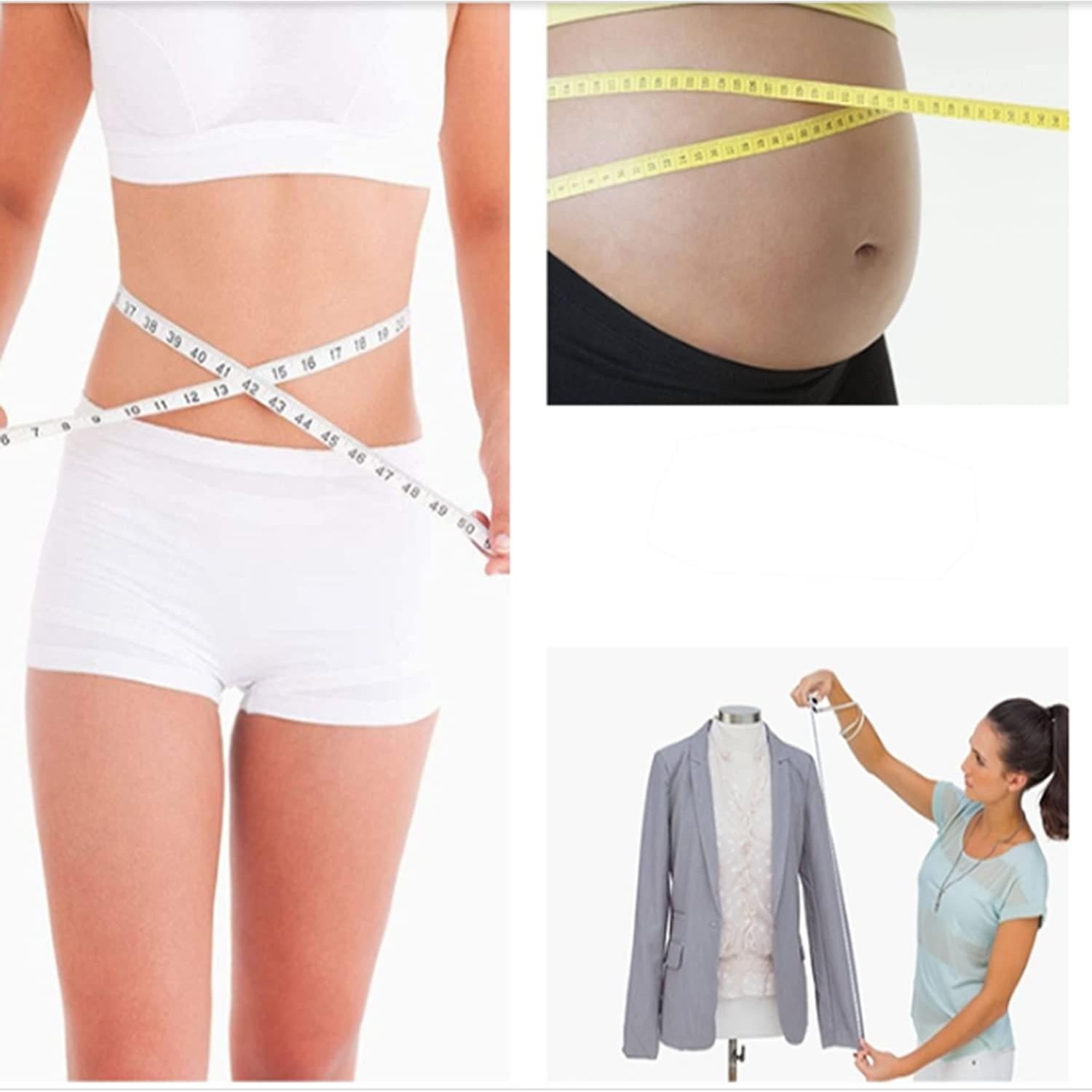 Cinta Métrica Suave DSOMHZ 150 cm Doble Color y Escala