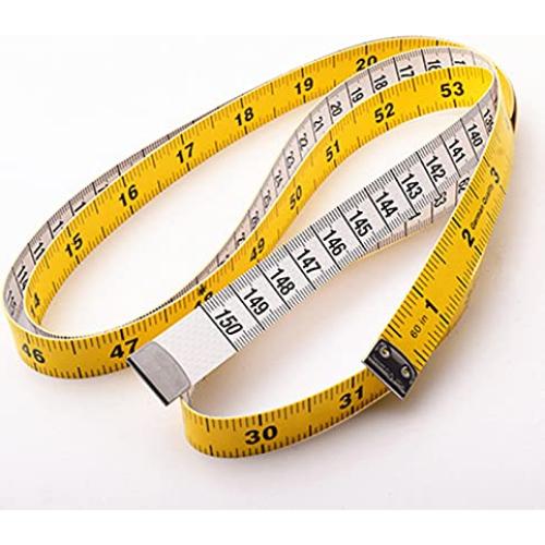 Cinta Métrica Suave DSOMHZ 150 cm Doble Color y Escala