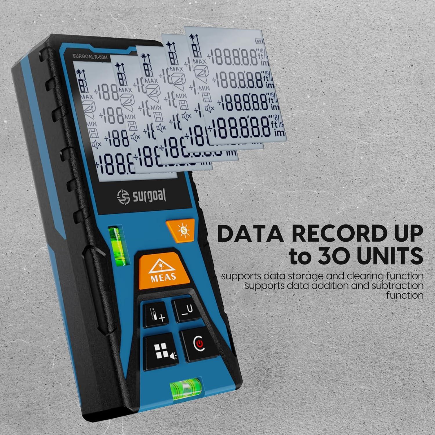 Medidor de Distancia Láser SG SURGOAL Elite 60m Precisión ±2mm