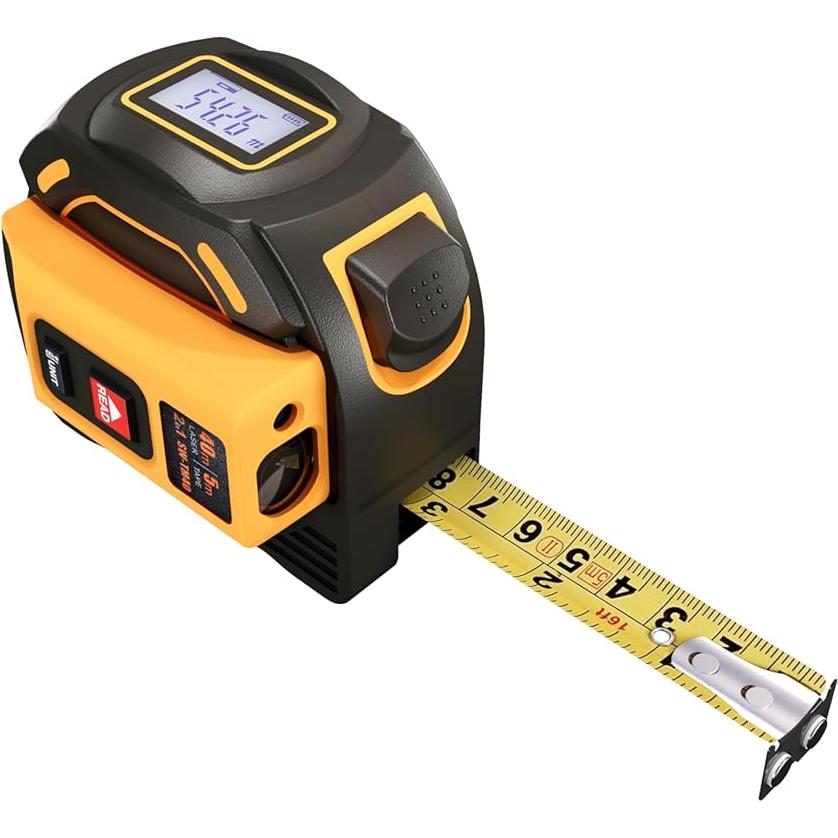 Cinta Métrica Digital IDARA 2 en 1 con Láser 40m y 5m