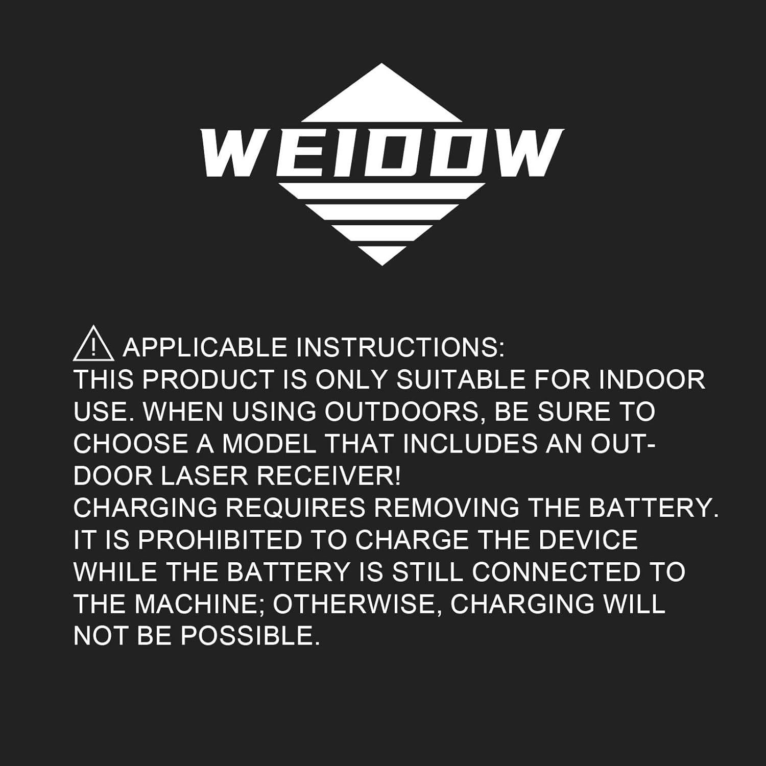 Nivel Láser WEIDDW 4D 16 Líneas 4x360 Autonivelante Verde