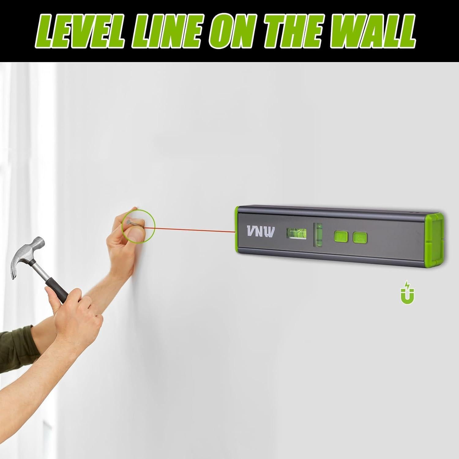 Nivel Láser Multipropósito VNW con Burbuja 90°/180° - 4.57m