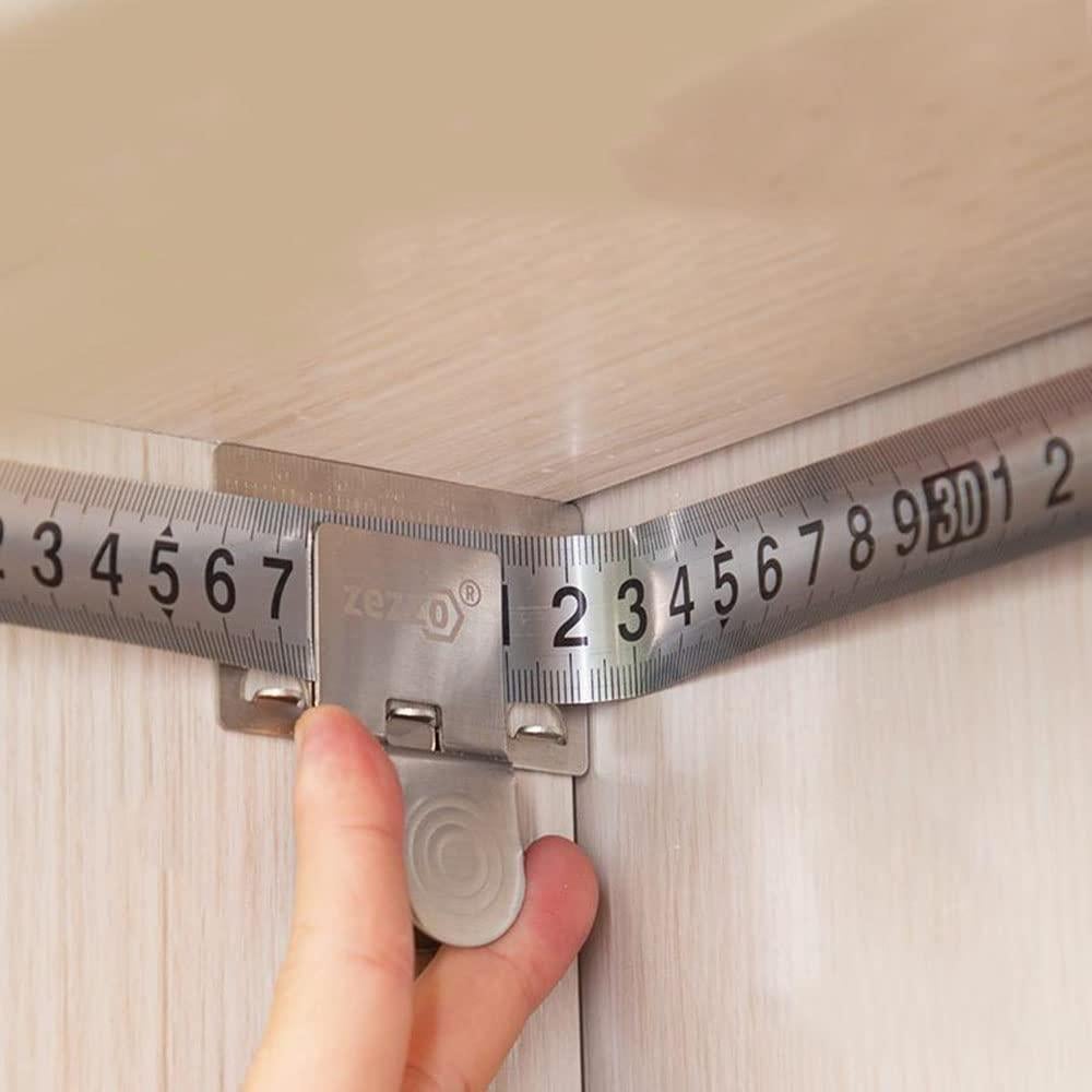 Clip de Fijación para Cinta Métrica TAODAN 65mm Acero Inoxidable