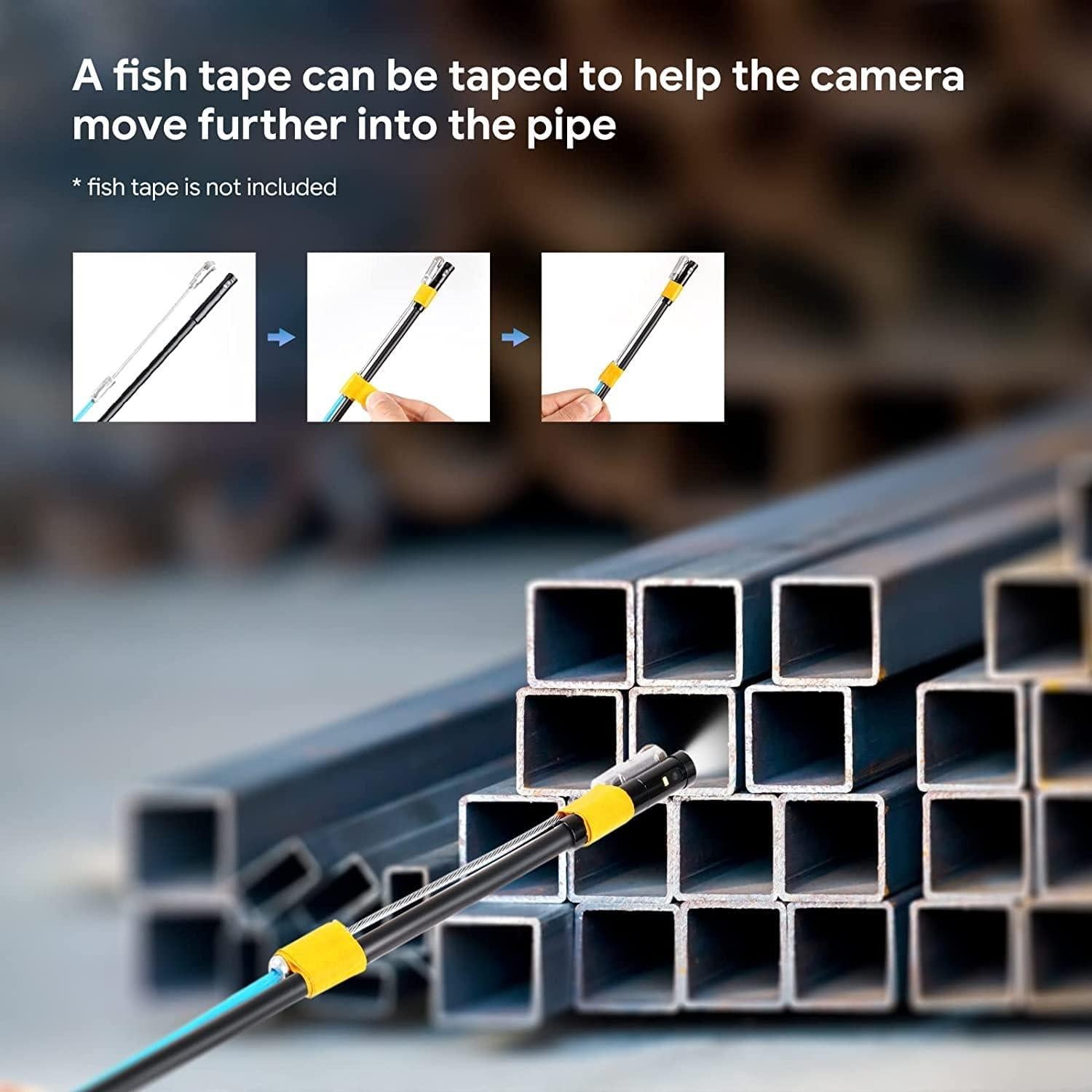 Endoscopio Industrial DEPSTECH DS300 1080P Doble Lente IP67