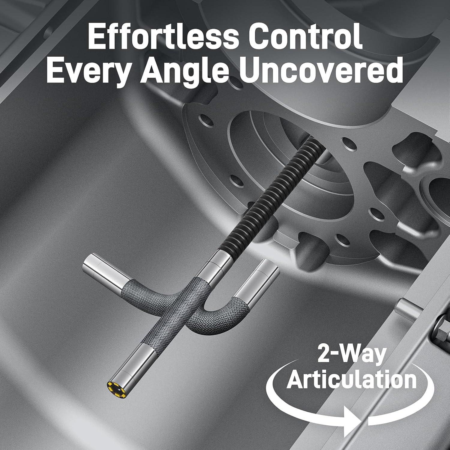 Borescopio Articulado Teslong TD300P 5.5mm con Luz LED