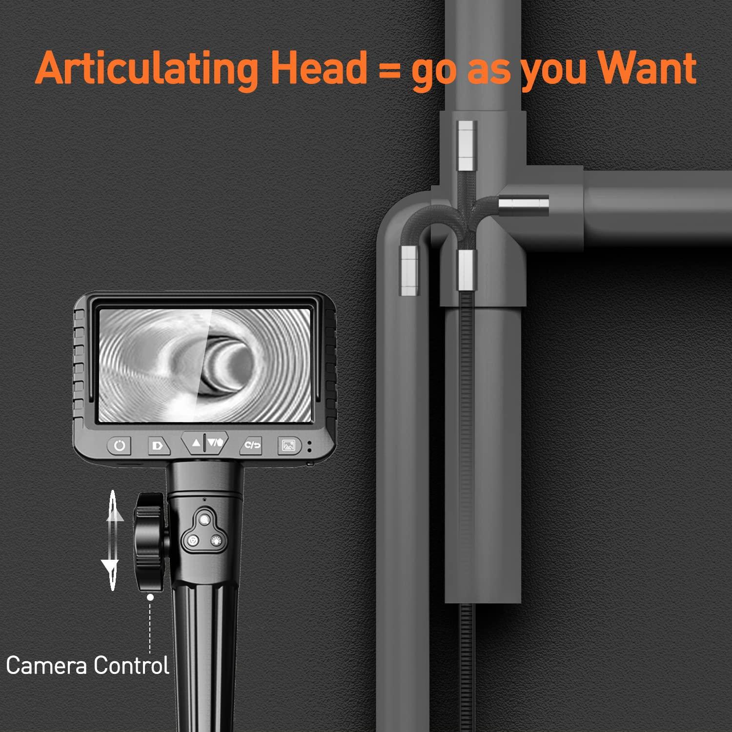 Cámara de Inspección DXZtoz 10m Articulada 1080P Impermeable