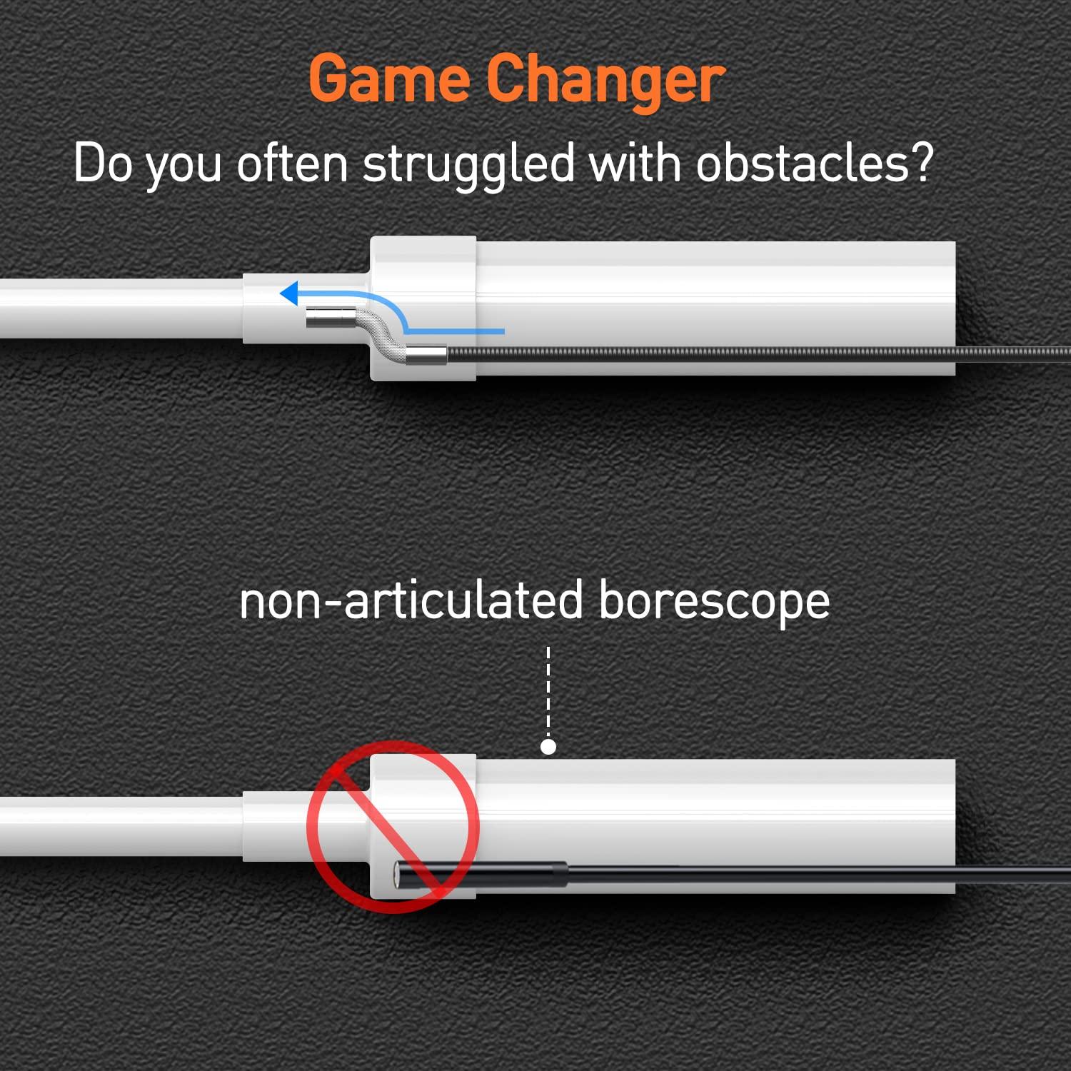 Cámara de Inspección DXZtoz 10m Articulada 1080P Impermeable