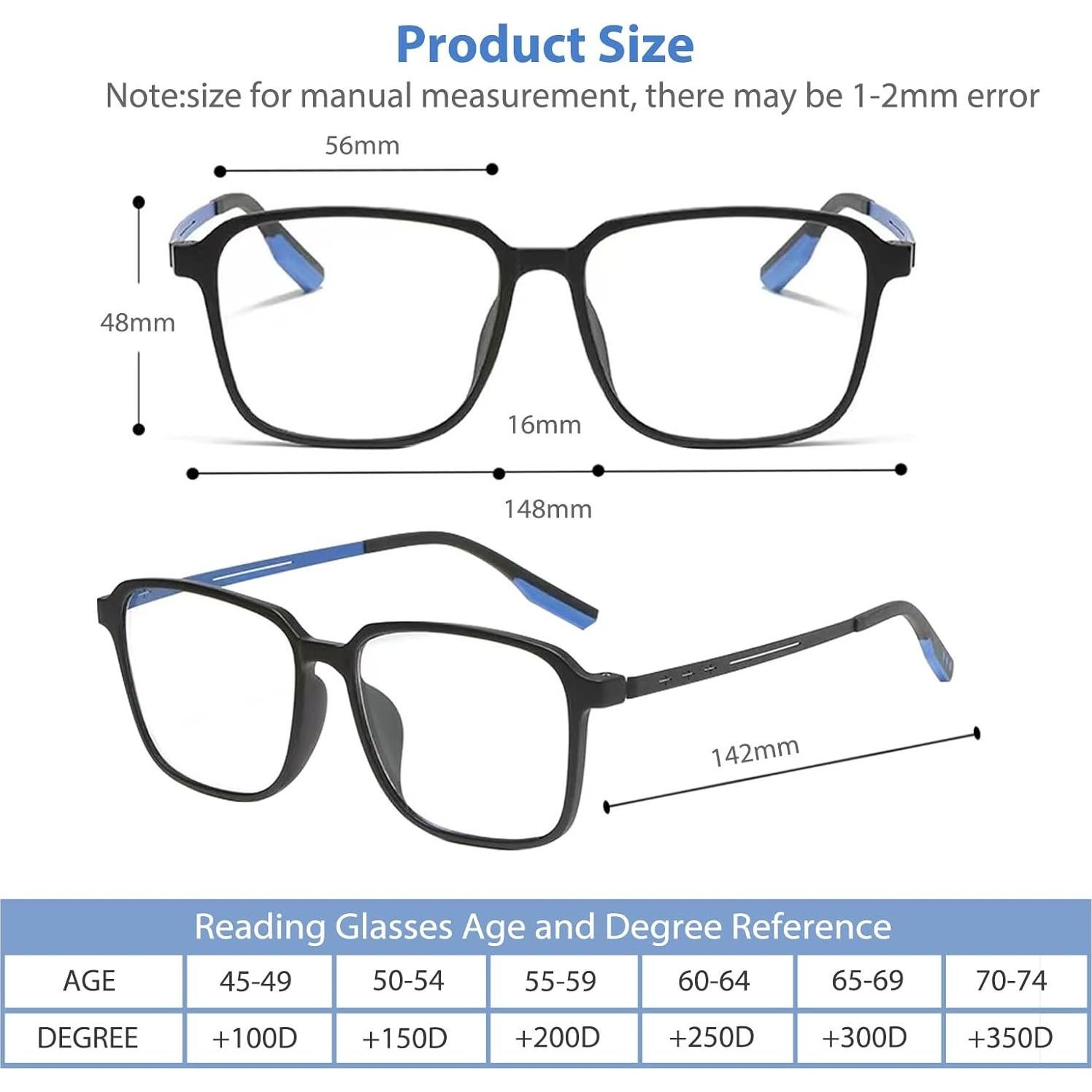 Gafas Progresivas K.LAVER Fotocromáticas Antiluz Azul