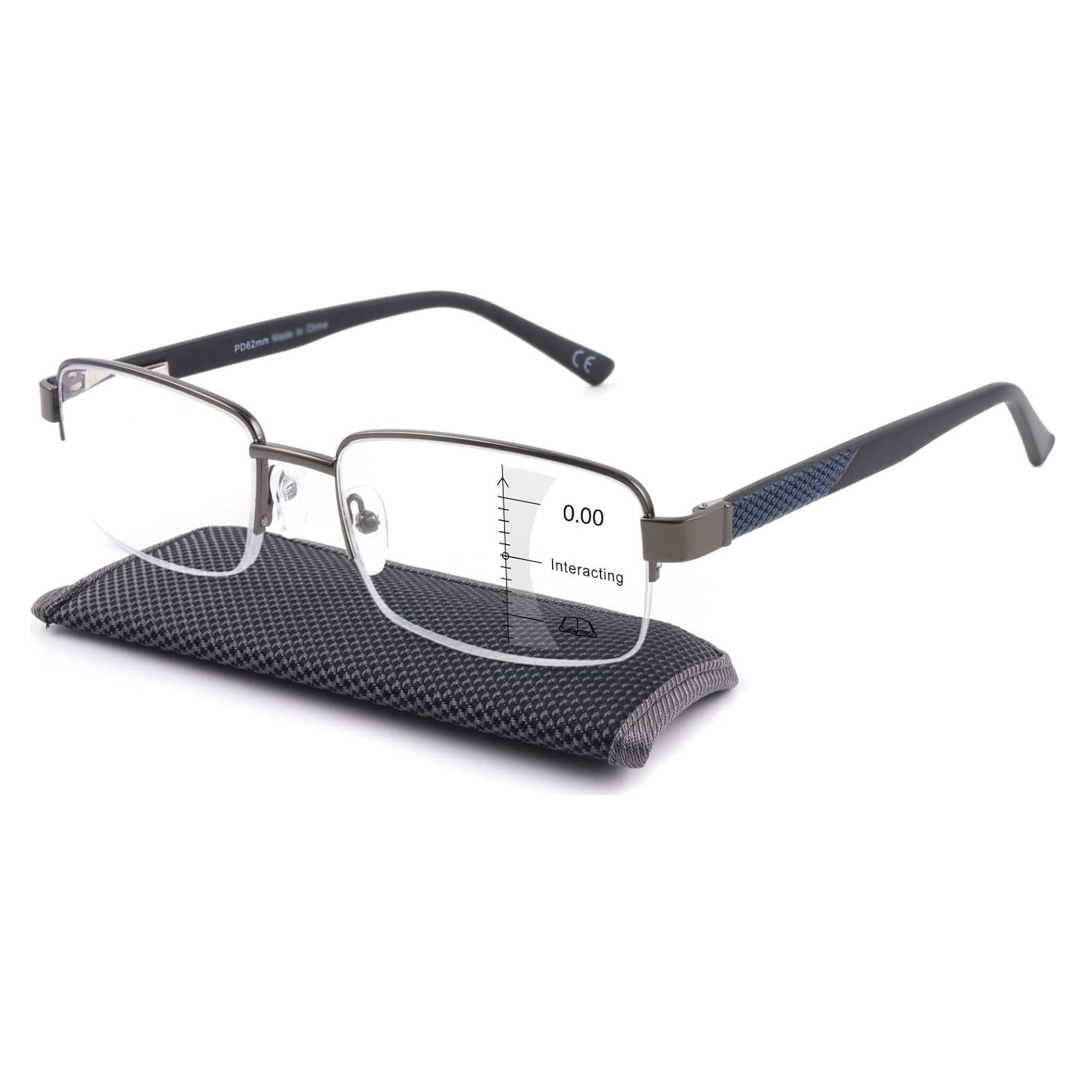 Gafas de Lectura Multifocal Missfive 2.0x Bloqueo Luz Azul