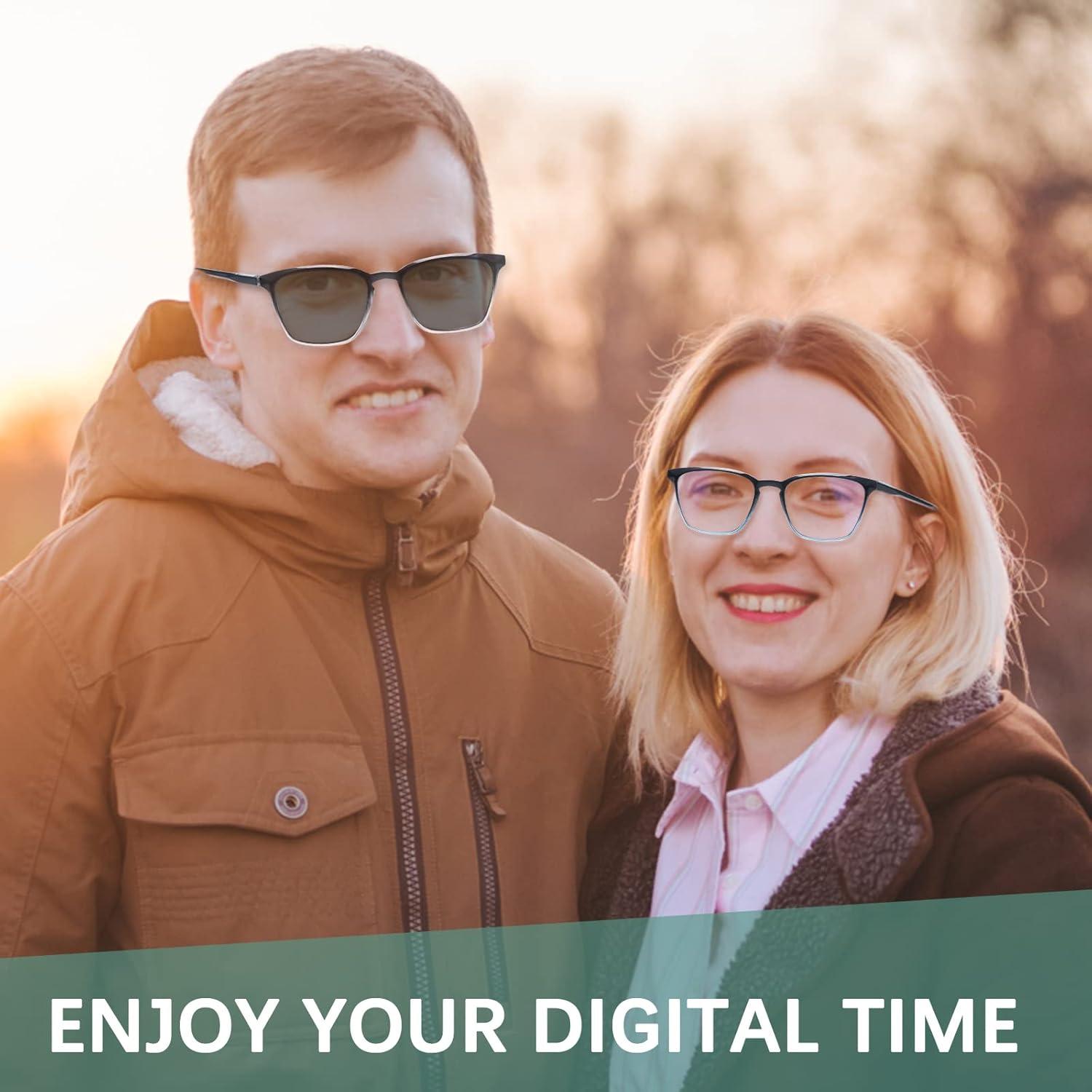 Gafas Progresivas COJWIS UV 3 Paquetes Unisex 1.75x