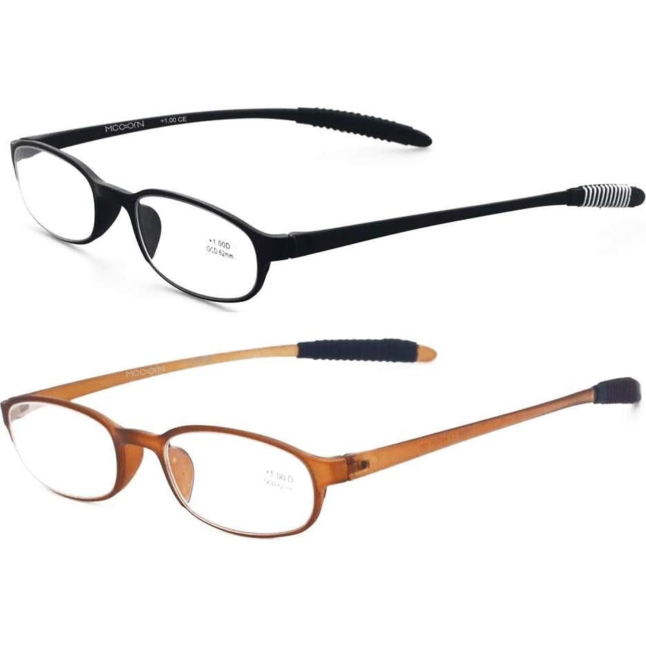 Gafas de lectura Mcoorn 1.5x ligeras y flexibles