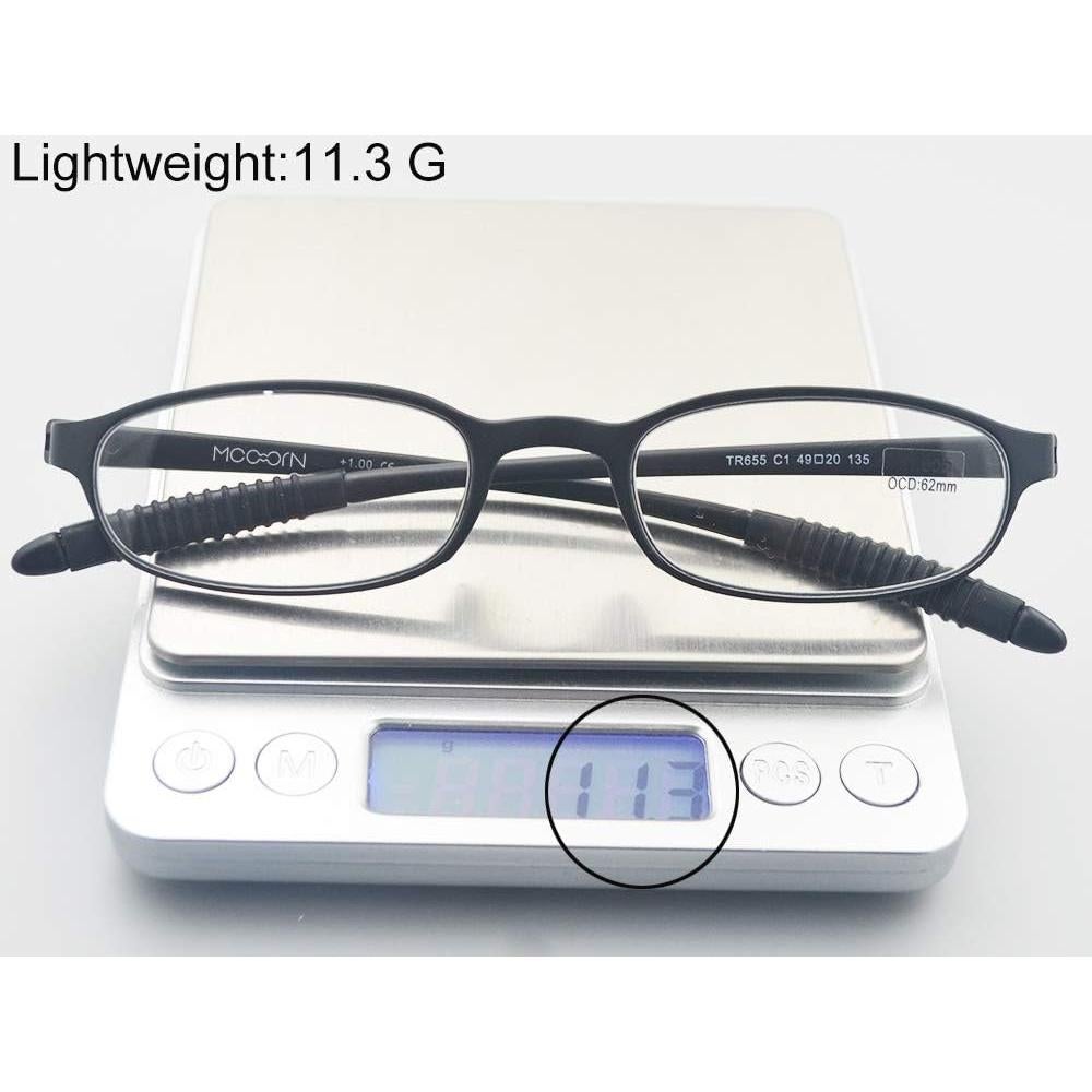 Gafas de lectura Mcoorn 1.5x ligeras y flexibles