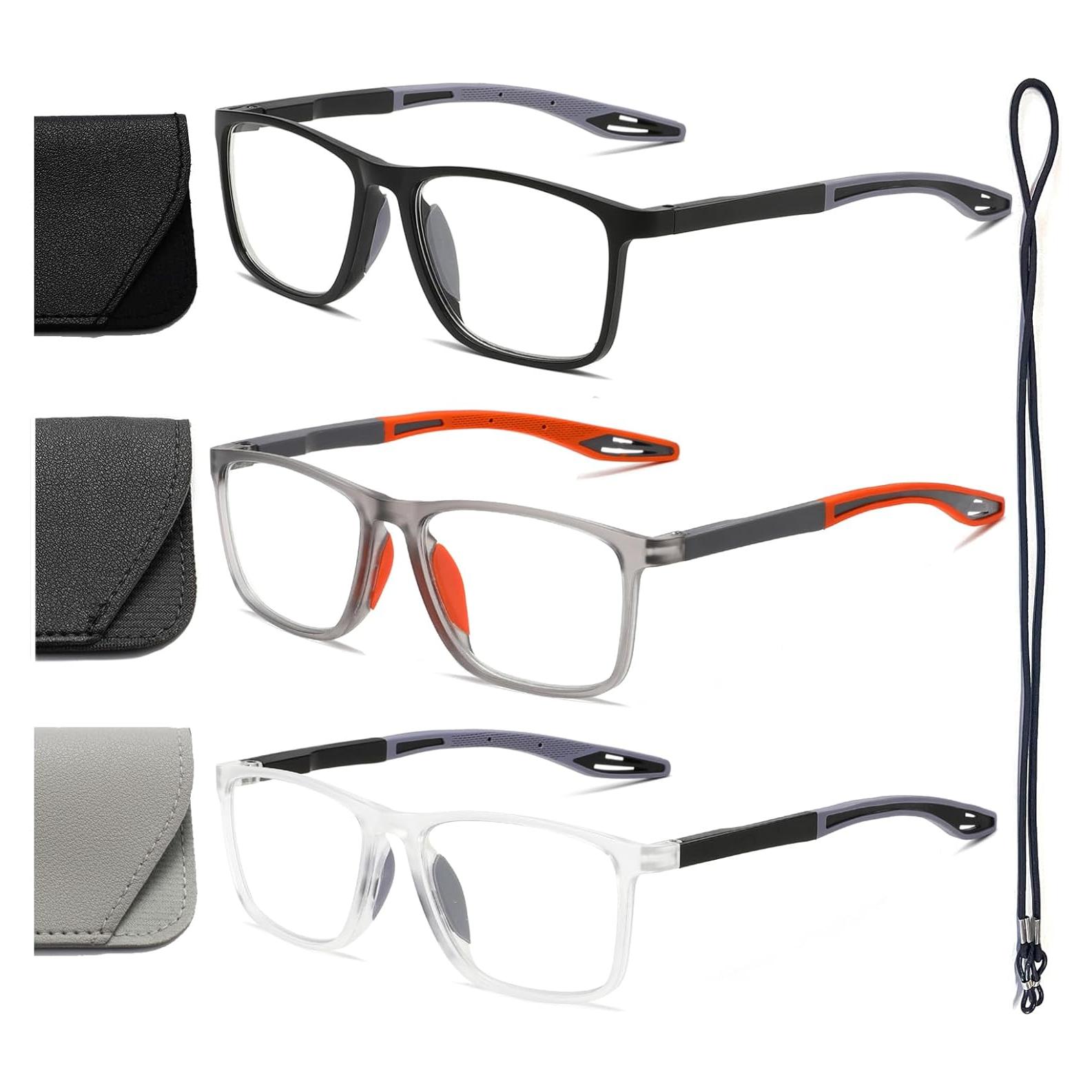 Gafas de Lectura Deportivas Hubeye TR90 +2.0 Ultraligeras