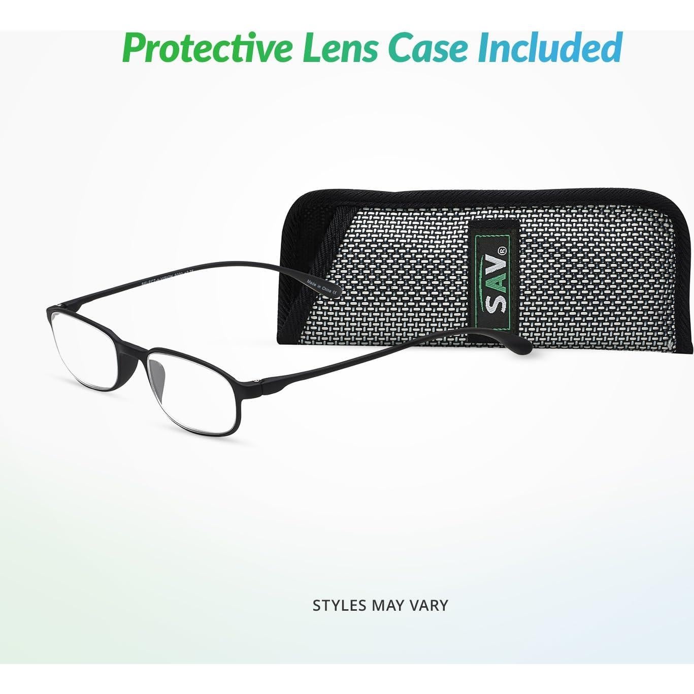 Lentes de Lectura SAV E5020 Ovalados Flexibles 1.00x a 3.00x