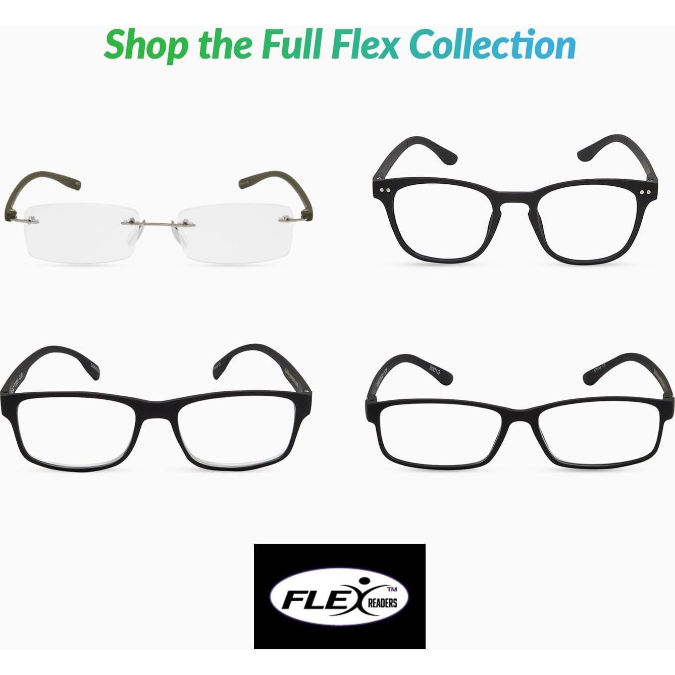 Lentes de Lectura SAV E5020 Ovalados Flexibles 1.00x a 3.00x