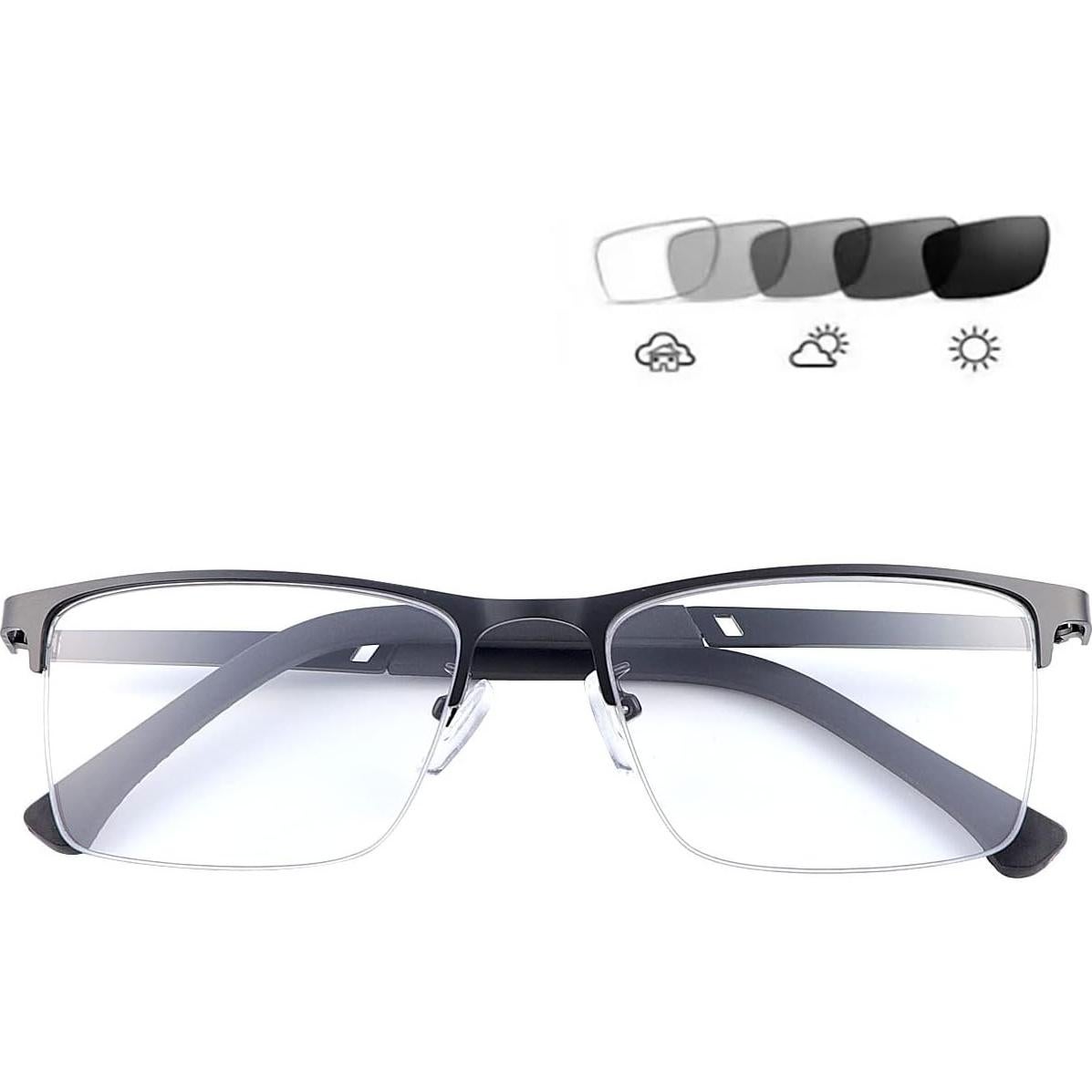 Gafas de Sol Progresivas LJIMI Photochromic UV400 2.5x