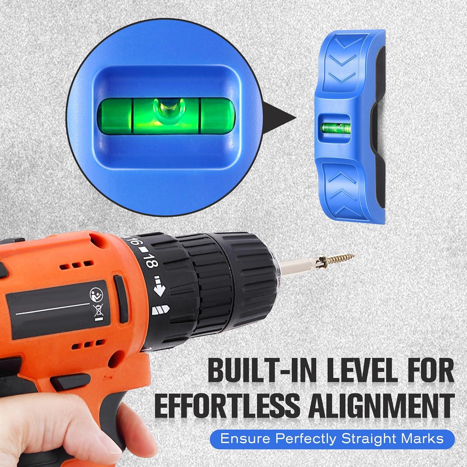 Juego de 2 Localizadores Magnéticos Gulfmew con Nivel