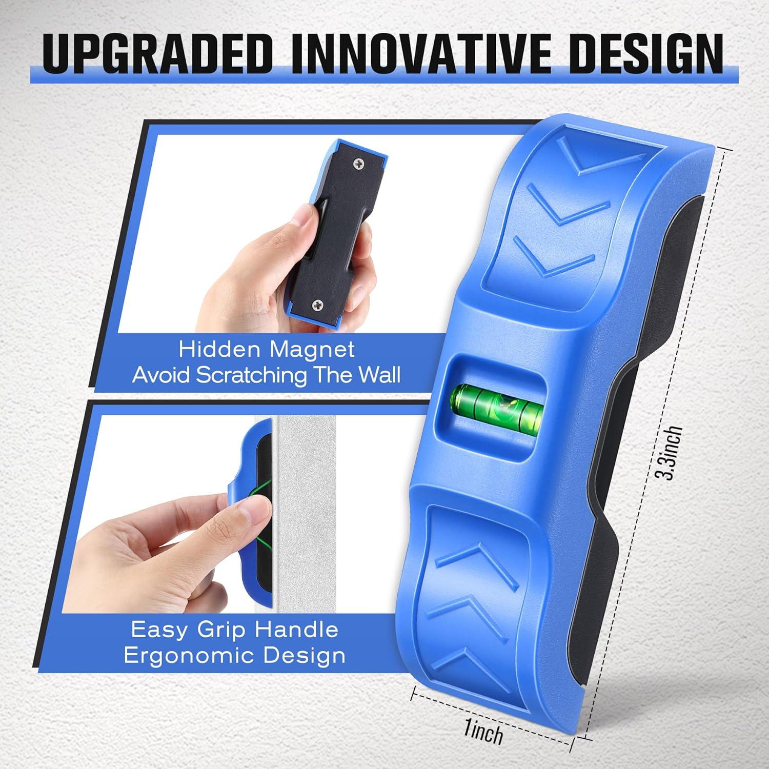 Juego de 2 Localizadores Magnéticos Gulfmew con Nivel