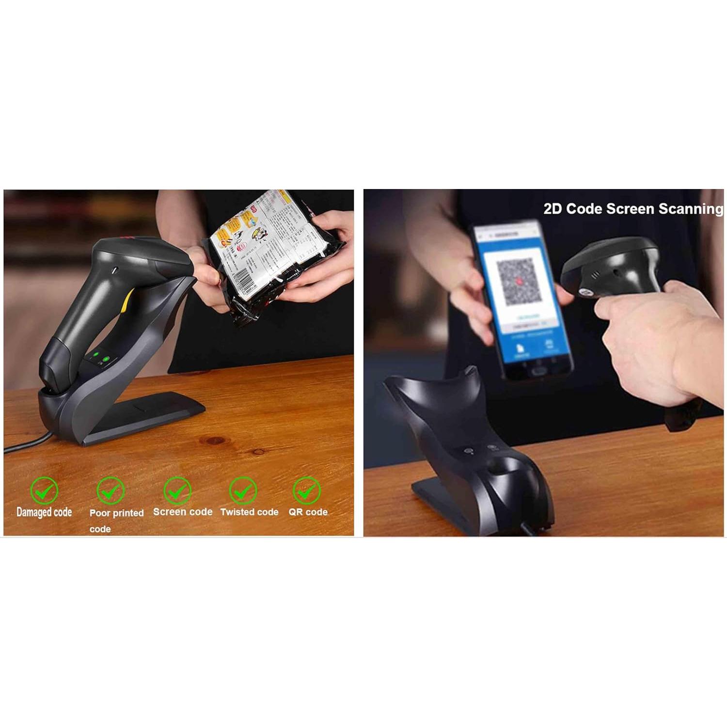 Escáner de Código de Barras TEEMI TMSL-56CR Inalámbrico