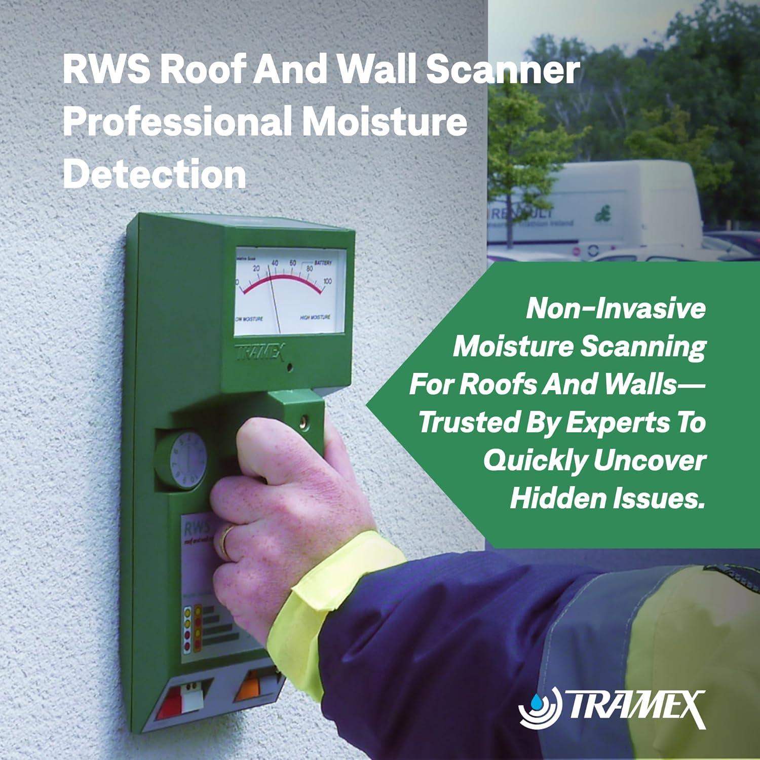 Escáner de Humedad Tramex RWS | Medidor Sin Puntas 1,81 kg