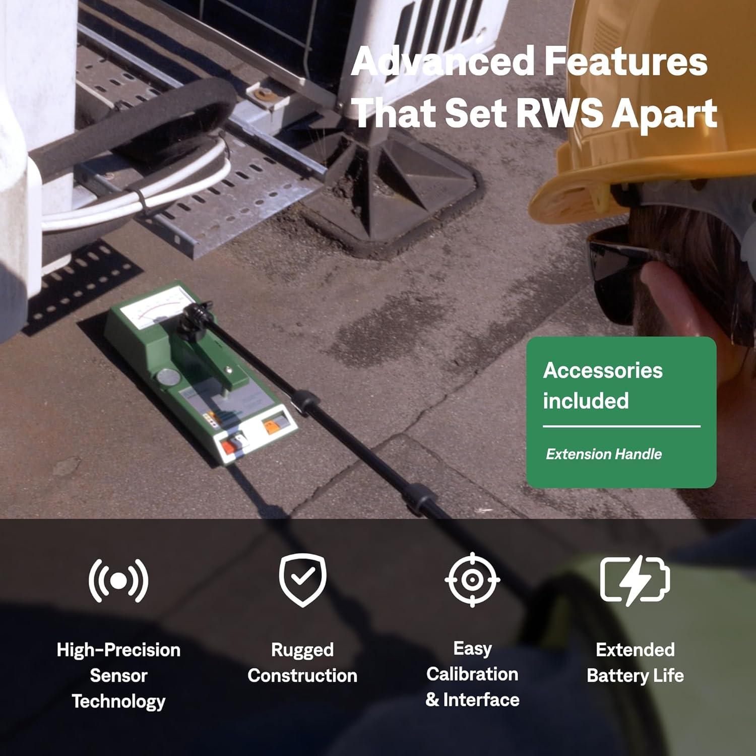 Escáner de Humedad Tramex RWS | Medidor Sin Puntas 1,81 kg