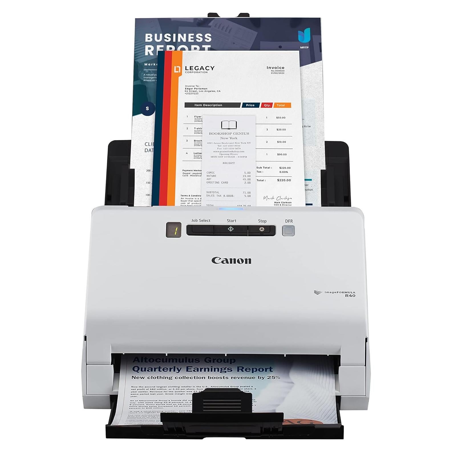 Escáner de Documentos Canon R40 Edición Recibos 2.80 kg