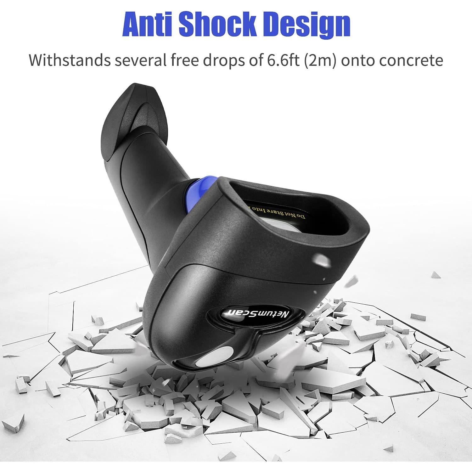 Escáner de Código de Barras USB NetumScan 1D CCD Mano