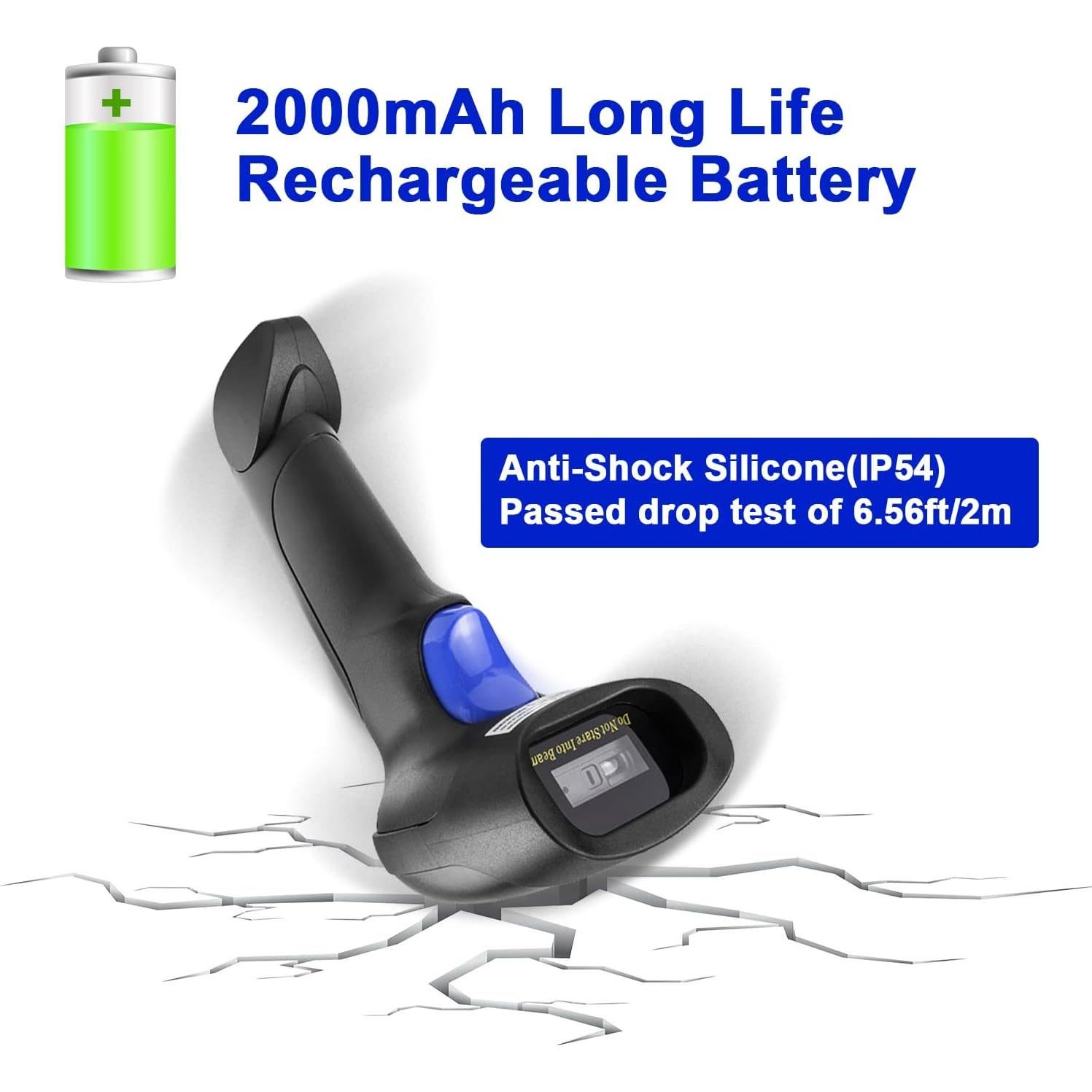 Escáner de Código de Barras Inalámbrico NetumScan NSL6S-V