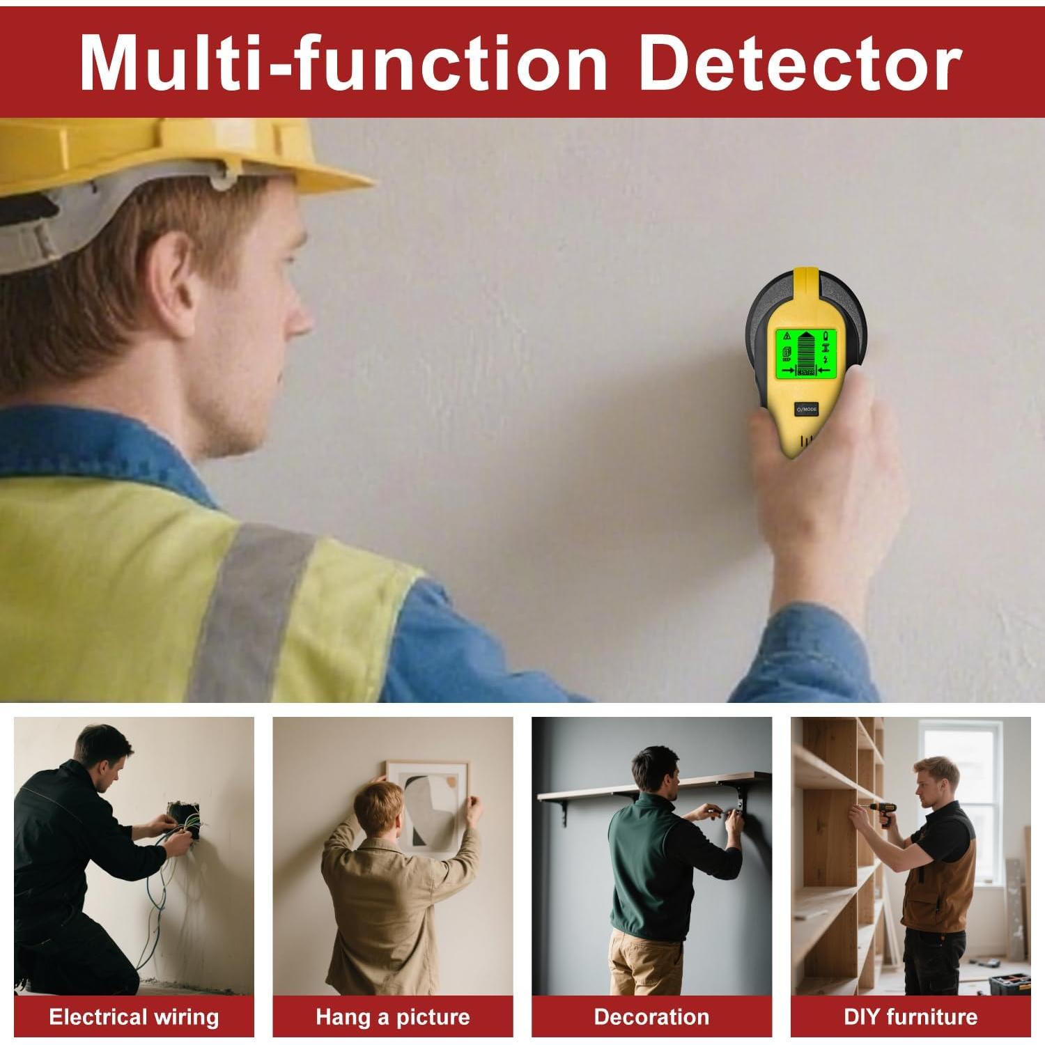 Buscador de Estudio DIY-JEK TH910 - Escáner de Pared 5-en-1