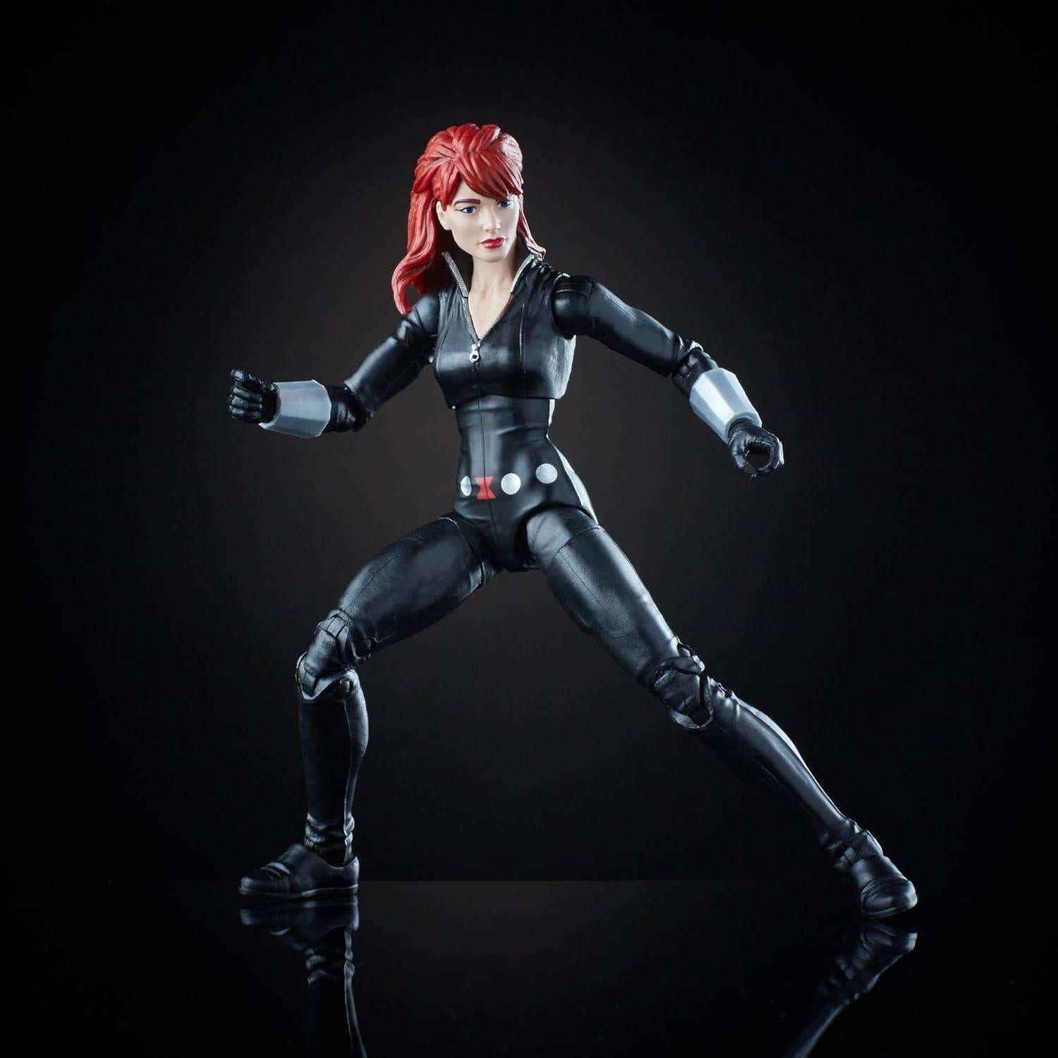 Figura Viuda Negra 15 cm con Motocicleta Hasbro Marvel Legends