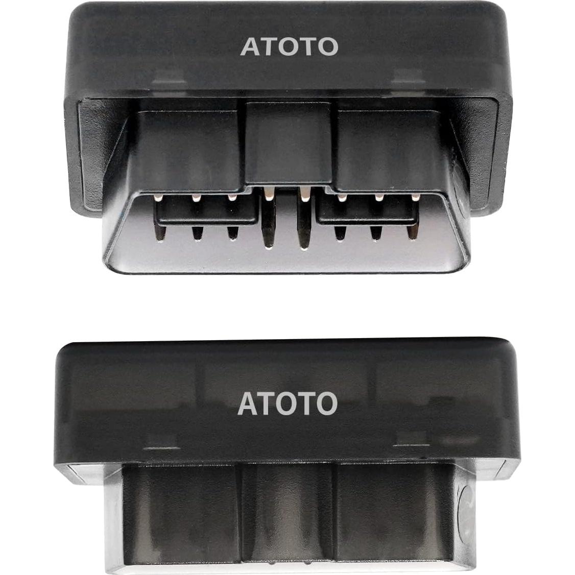 ATOTO AC-4450 Bluetooth OBDII/ OBD2 Car Diagnostic Scanner/Scan Tool only for ATOTO A6& S8 Series Android Car Stereo - Compatible with Torque App