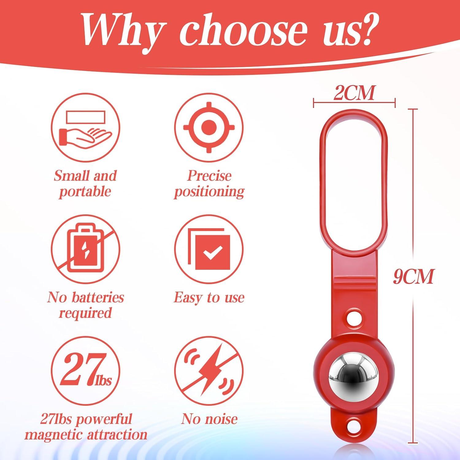 Buscador de Montantes Magnético Yoiilifee SF-001 27 kg Fuerza