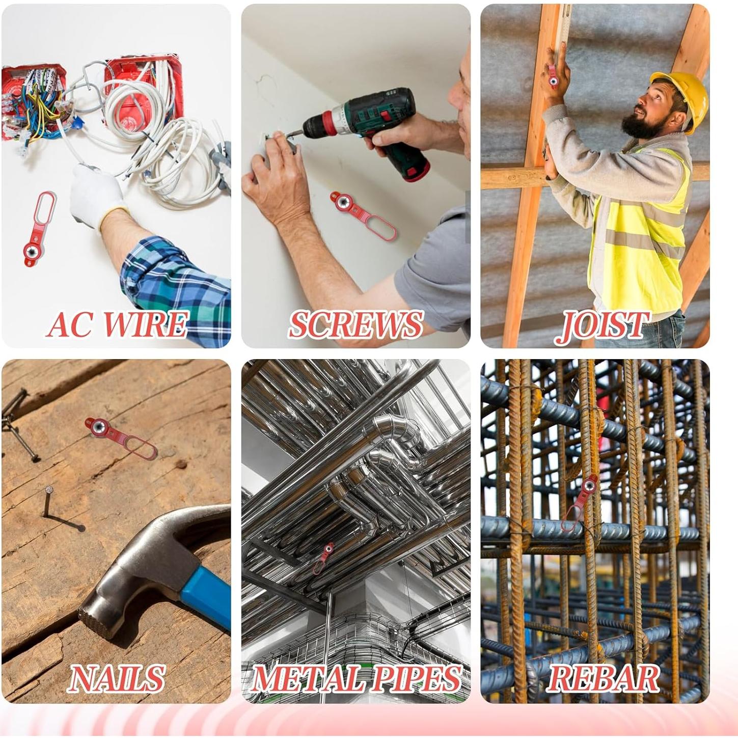 Buscador de Montantes Magnético Yoiilifee SF-001 27 kg Fuerza