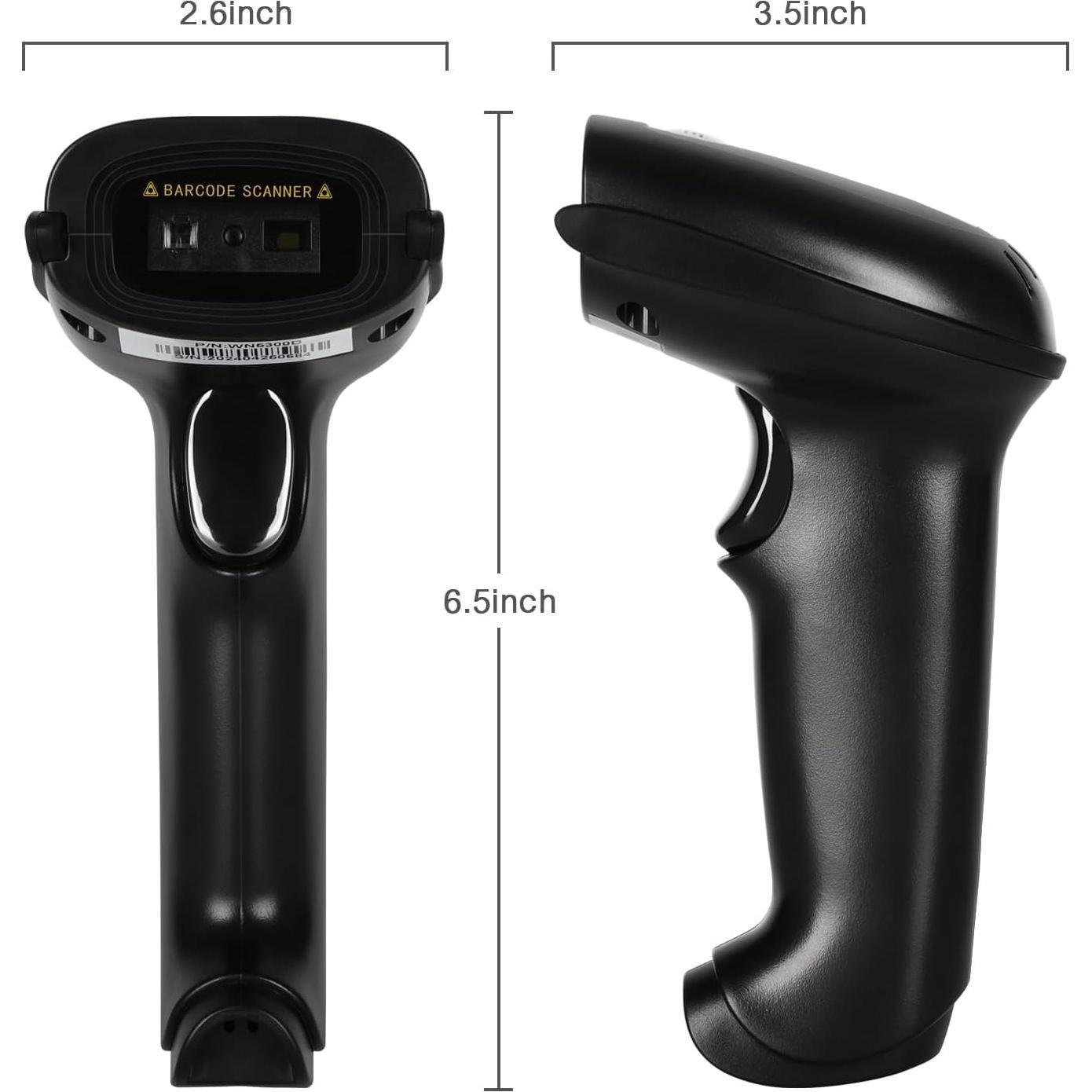 Escáner de Código de Barras WoneNice 1D 2D USB Automático