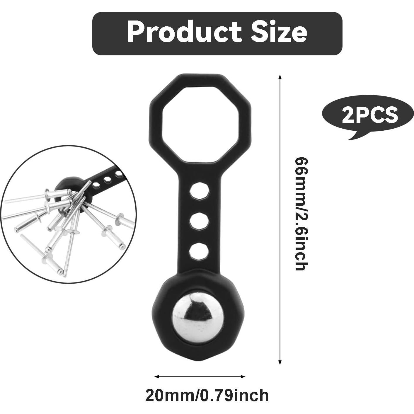 Buscador de Viguetas Magnético Reicyfang 2 Pcs Compacto