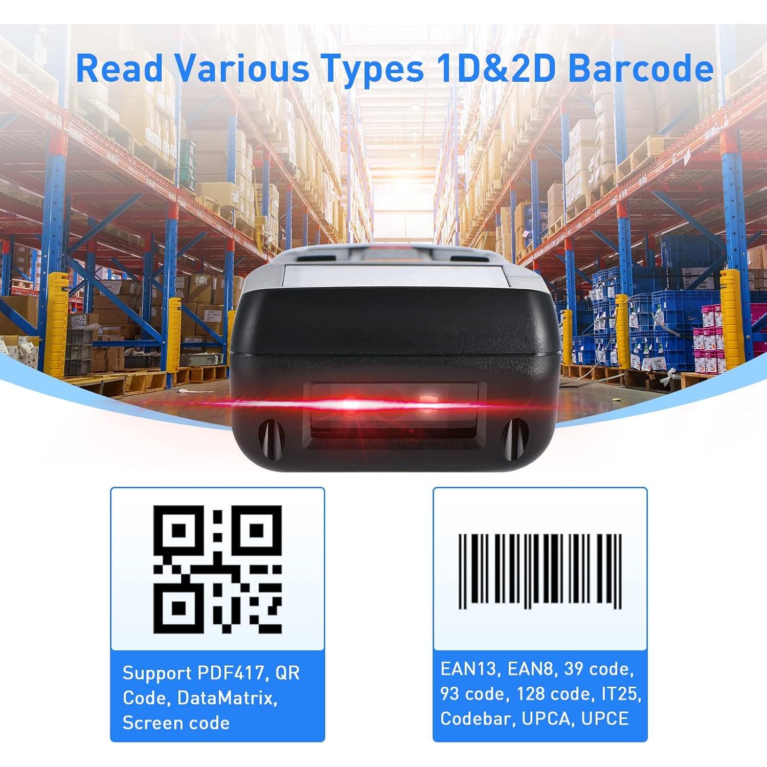 Escáner de Código de Barras Inalámbrico Onewscan 8103T 2D